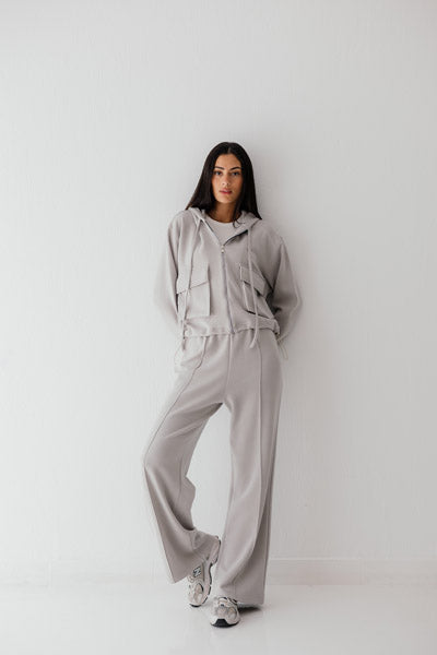Air & Earth Top GRAY
