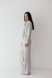 Air & Earth Top GRAY