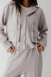 Air & Earth Top GRAY