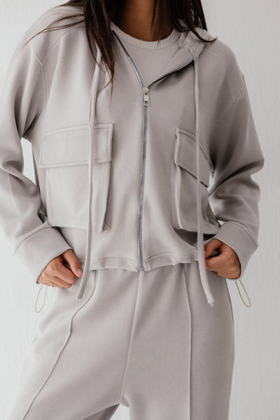 Air & Earth Top GRAY