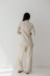 The Linen Edit Pants BEIGE