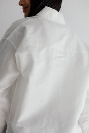 Essential Linen Chill Shirt WHITE