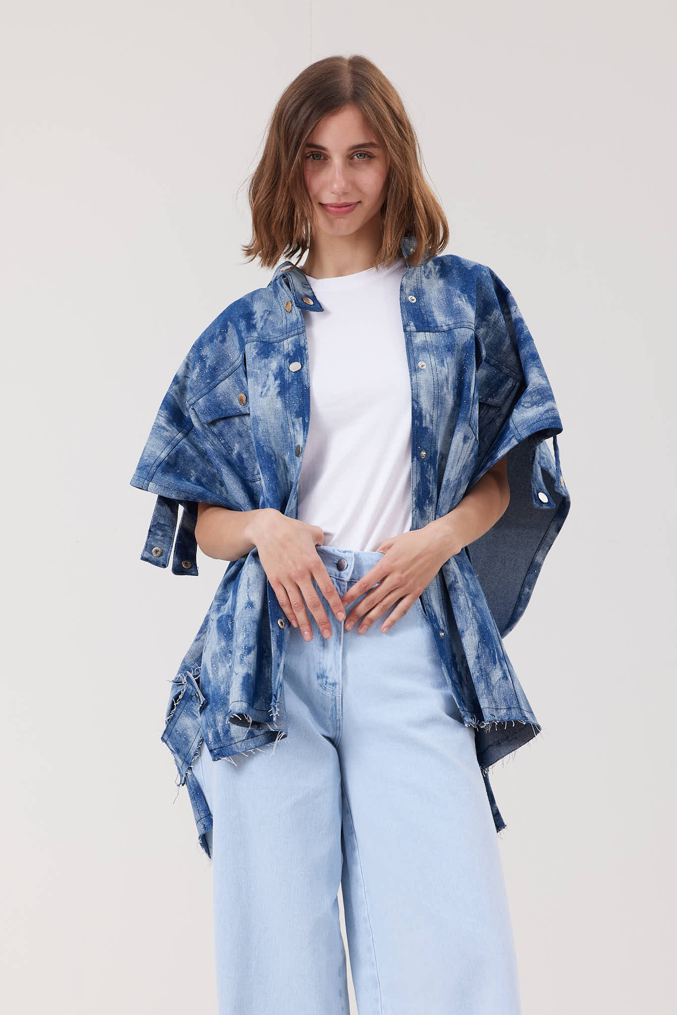 Edge Denim Vest,