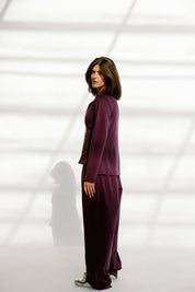 The sideline pants Purple