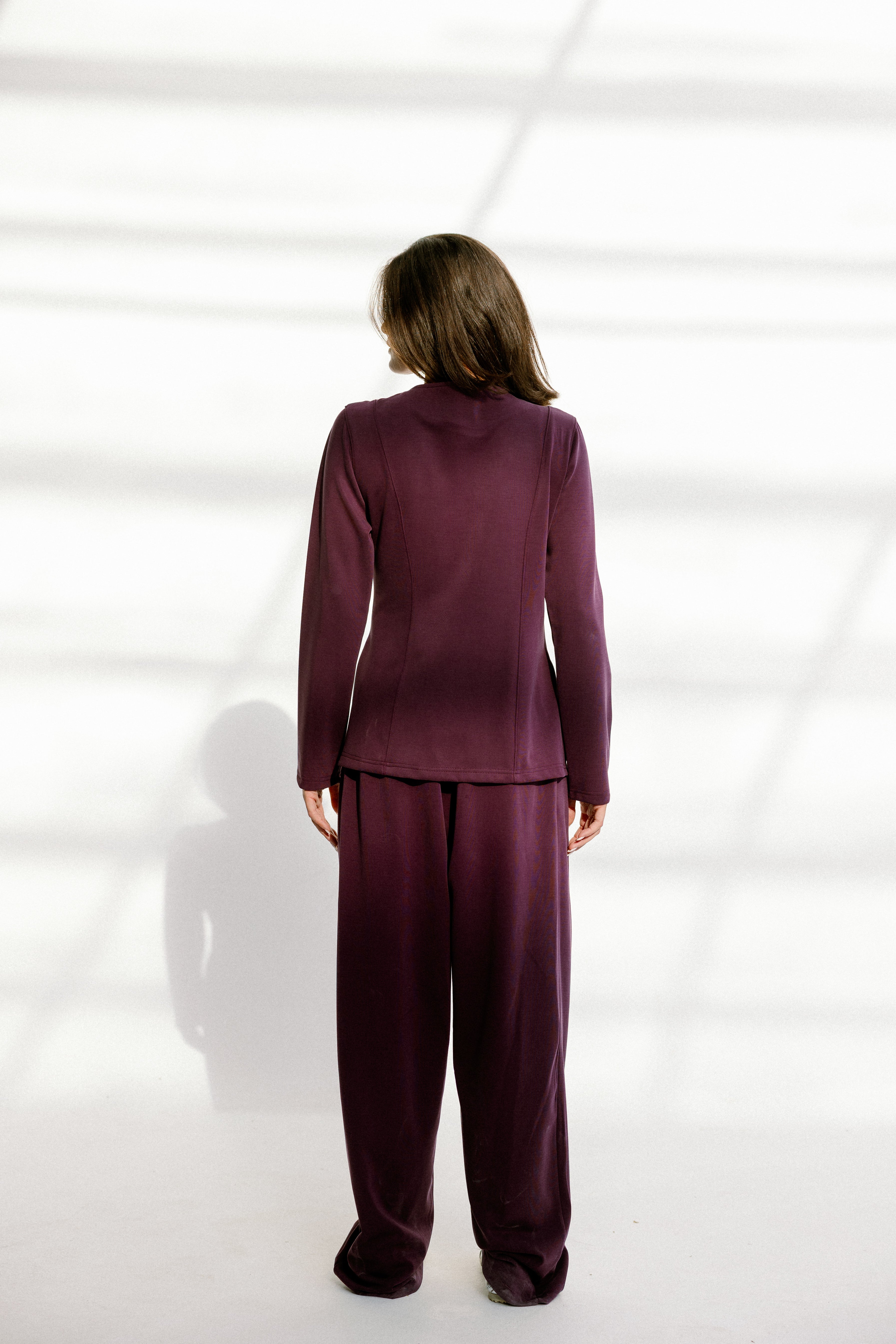 The sideline pants Purple