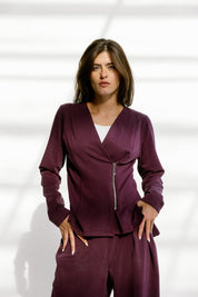 The sideline pants Purple