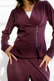 The sideline pants Purple
