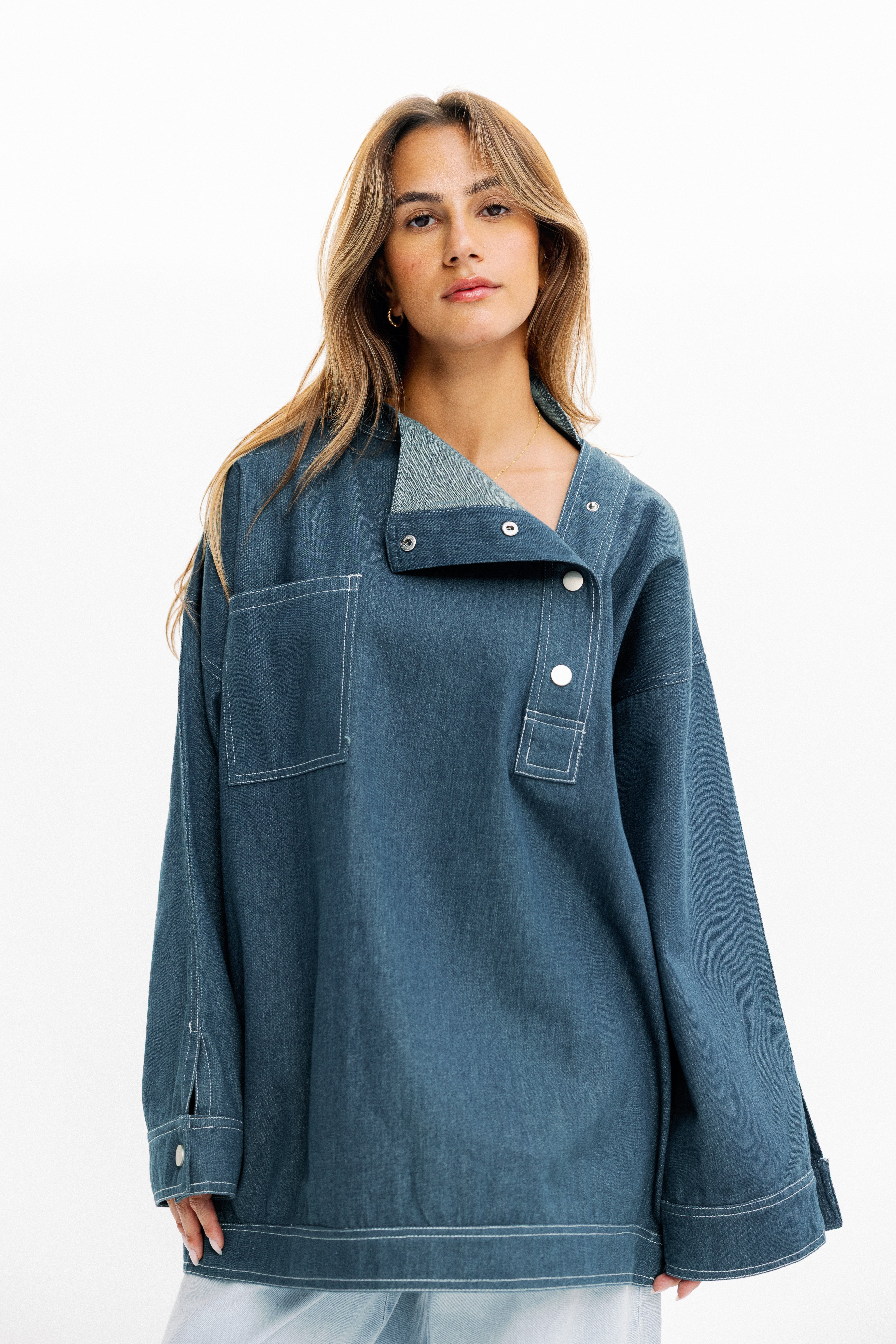 Indigo Craft Vest