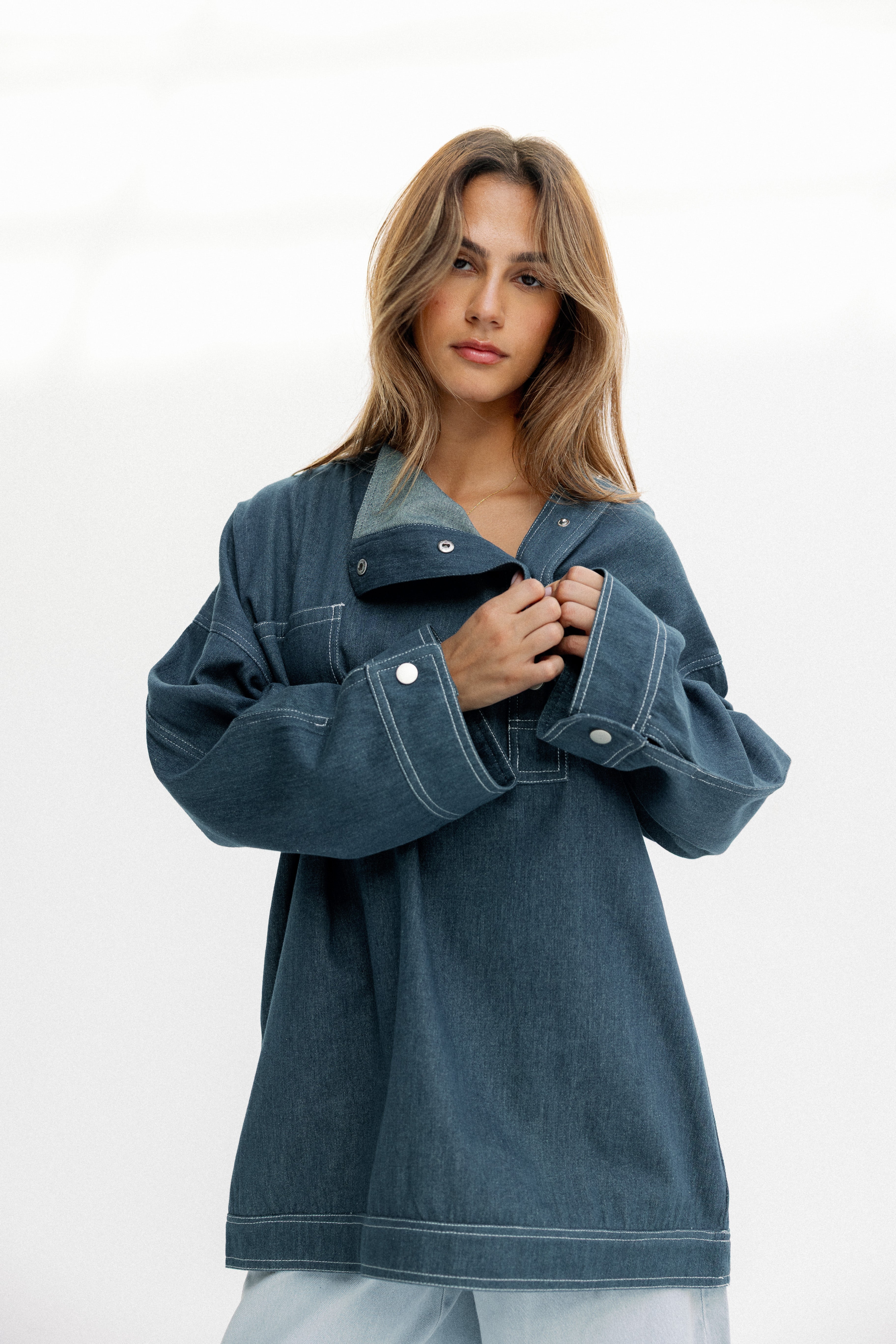 Indigo Craft Vest