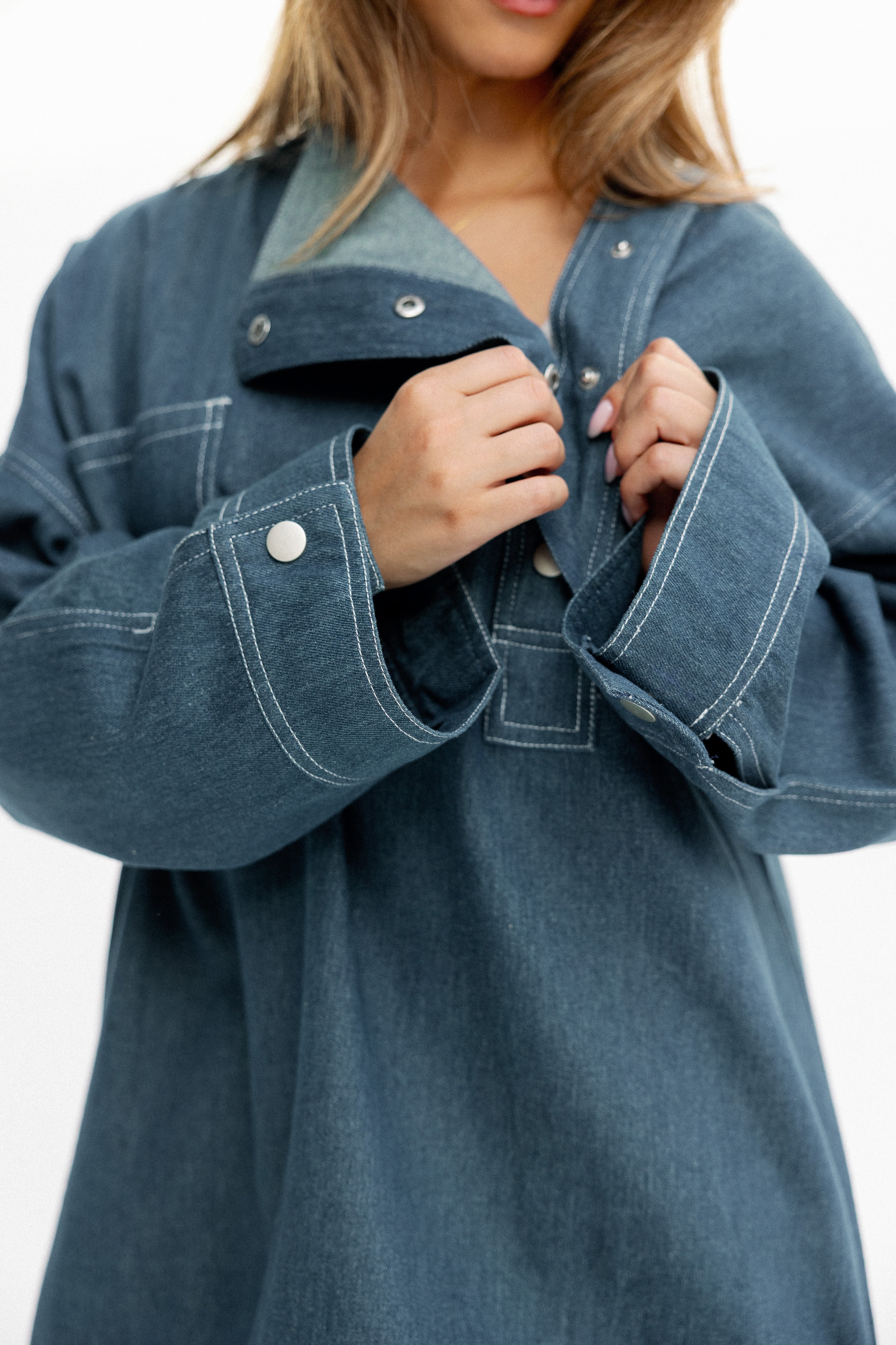 Indigo Craft Vest