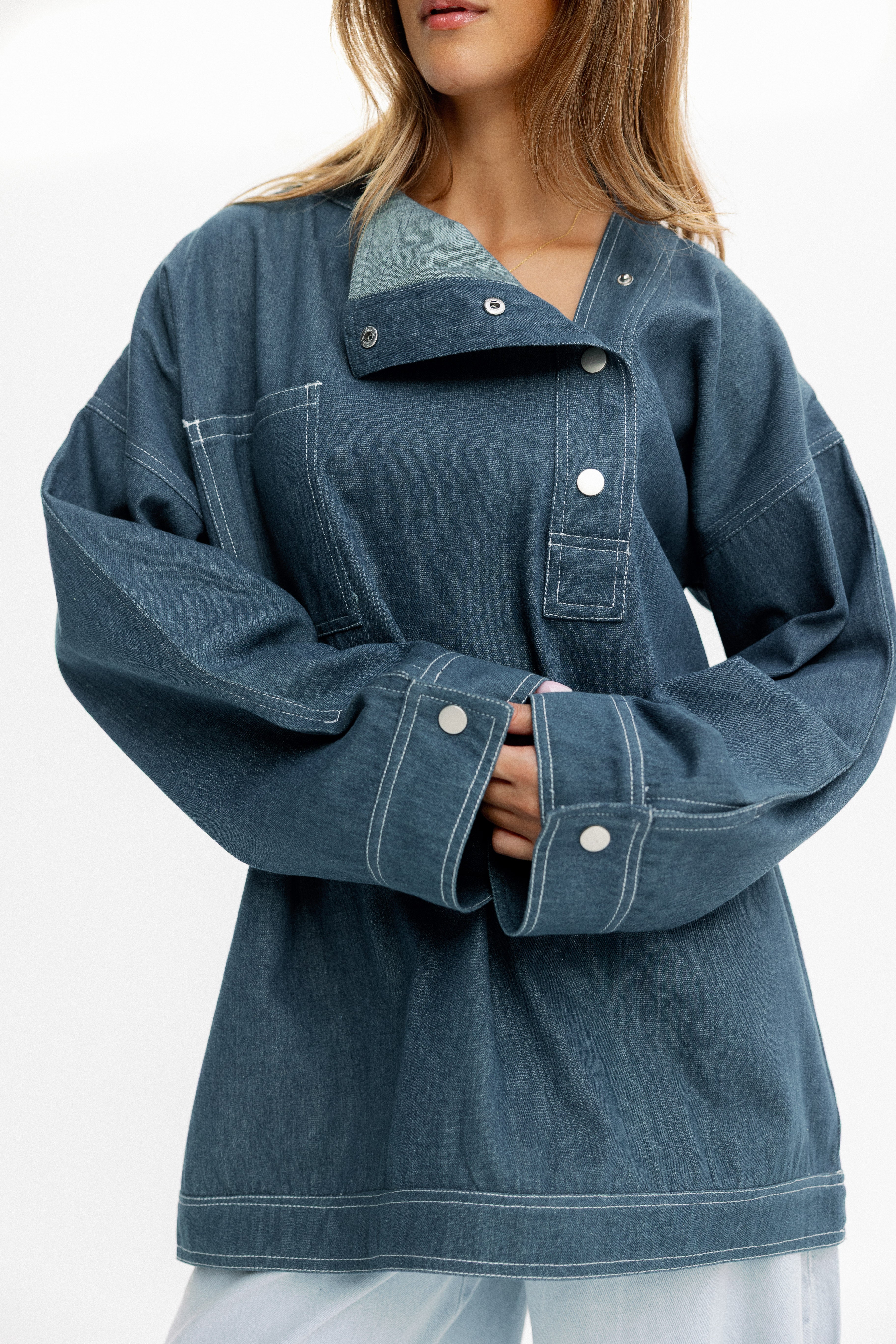 Indigo Craft Vest