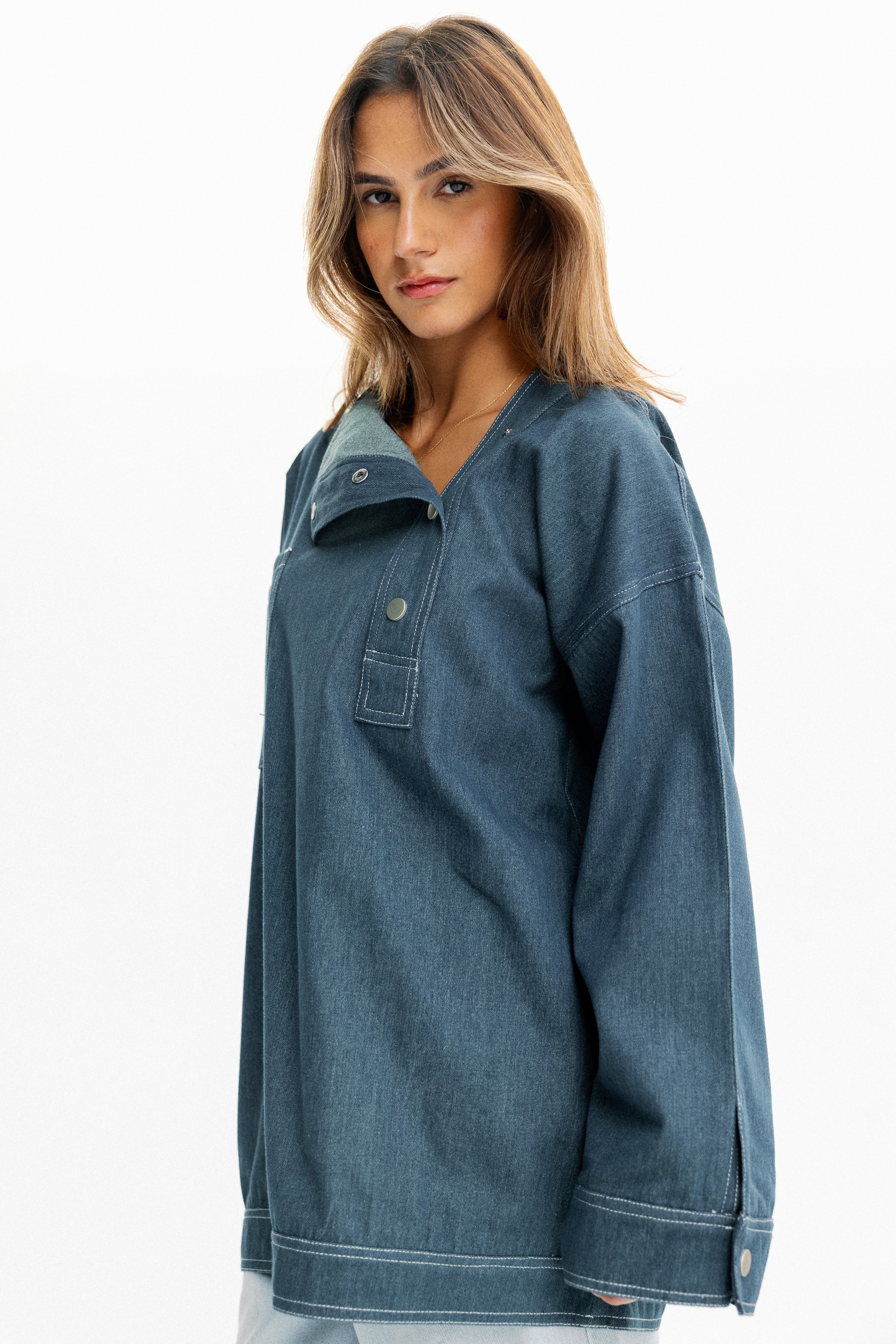 Indigo Craft Vest