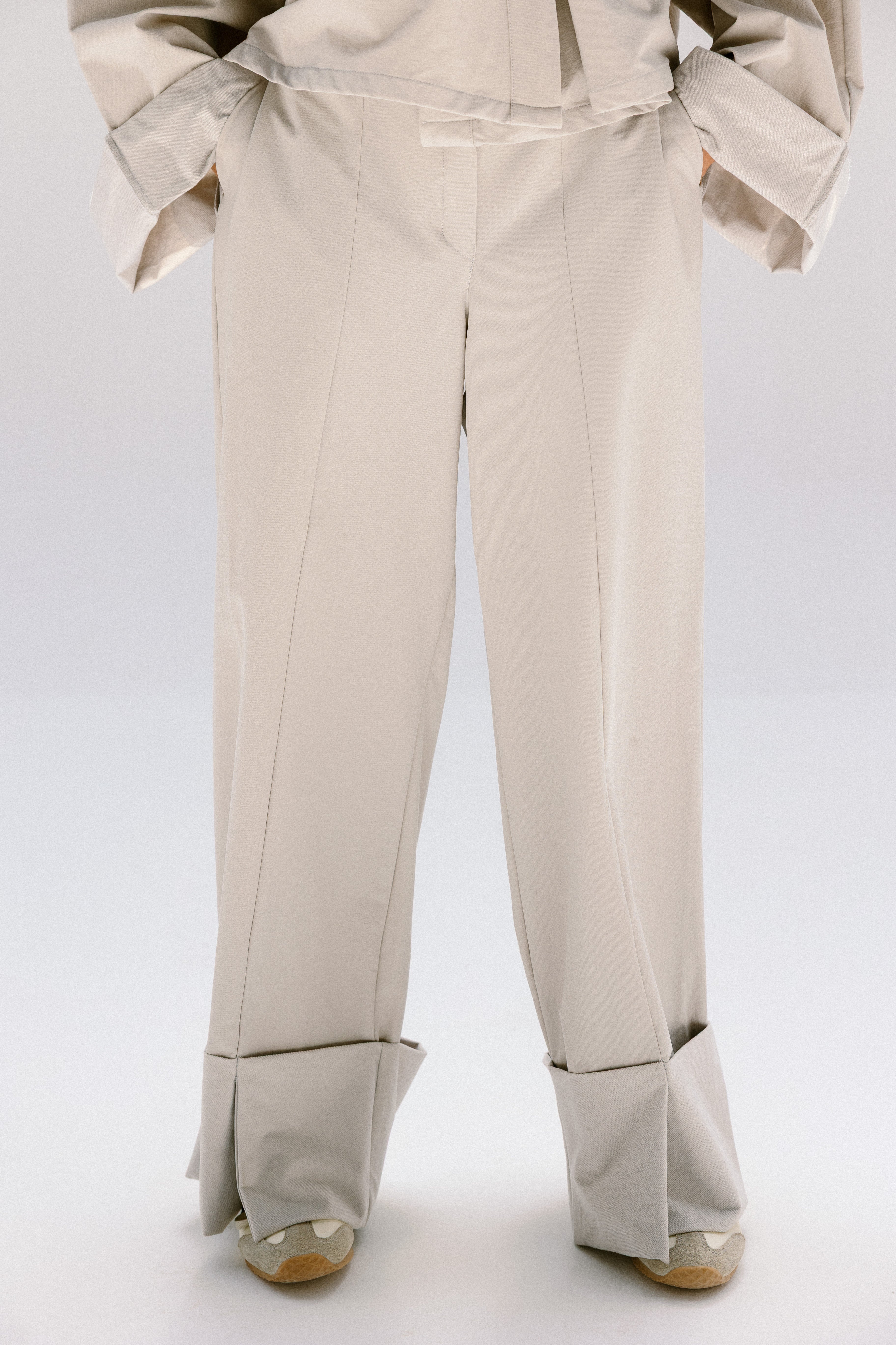 The cascade pants  Light Gray
