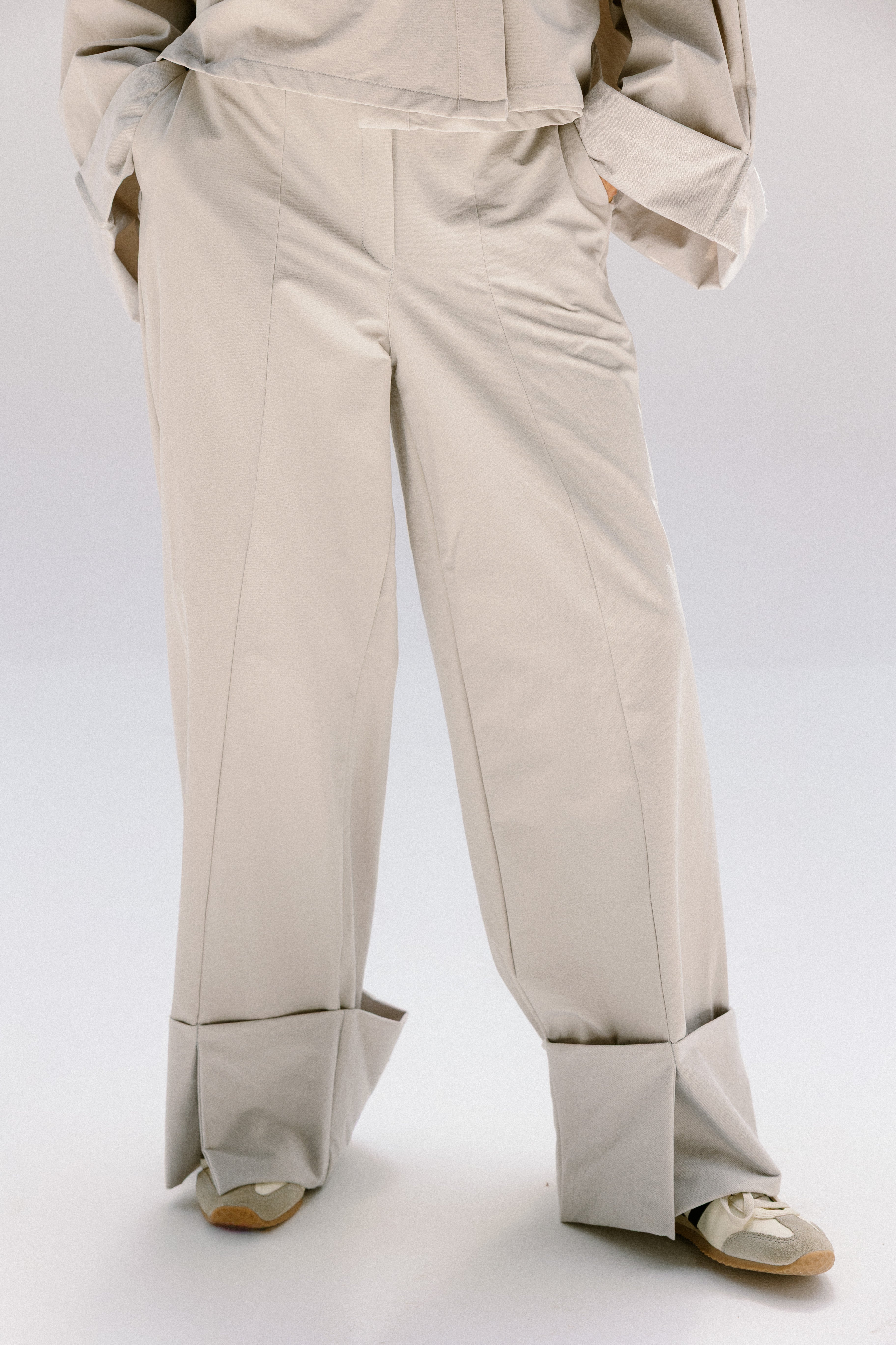 The cascade pants  Light Gray