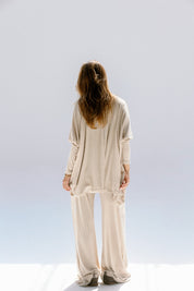 The willow top  Beige