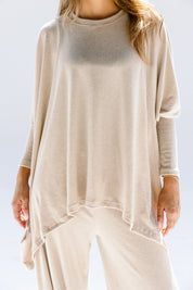 The willow top  Beige