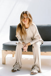 The willow top  Beige
