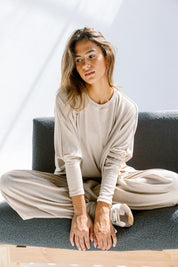 The willow top  Beige