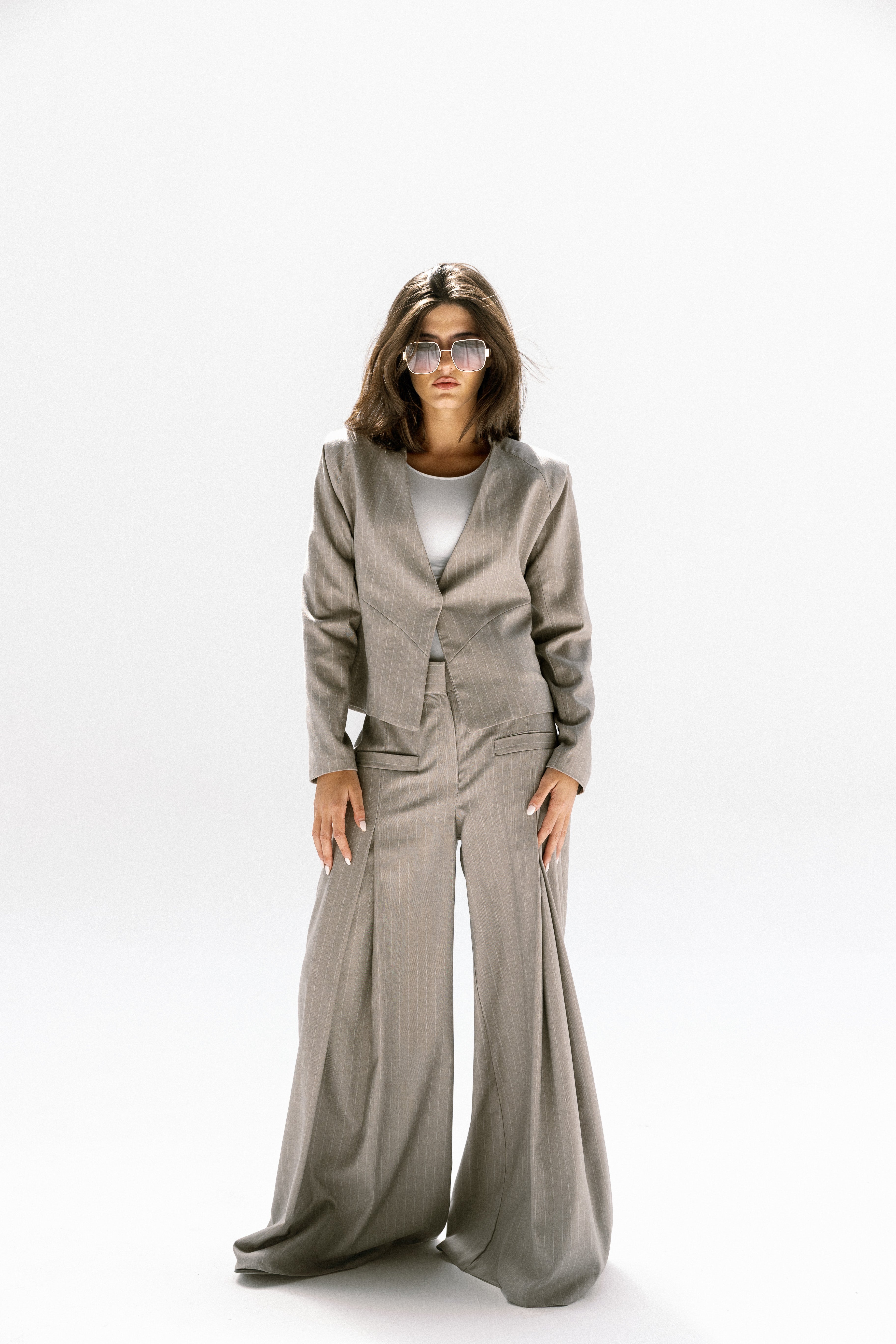 Contour blazer  Light Gray