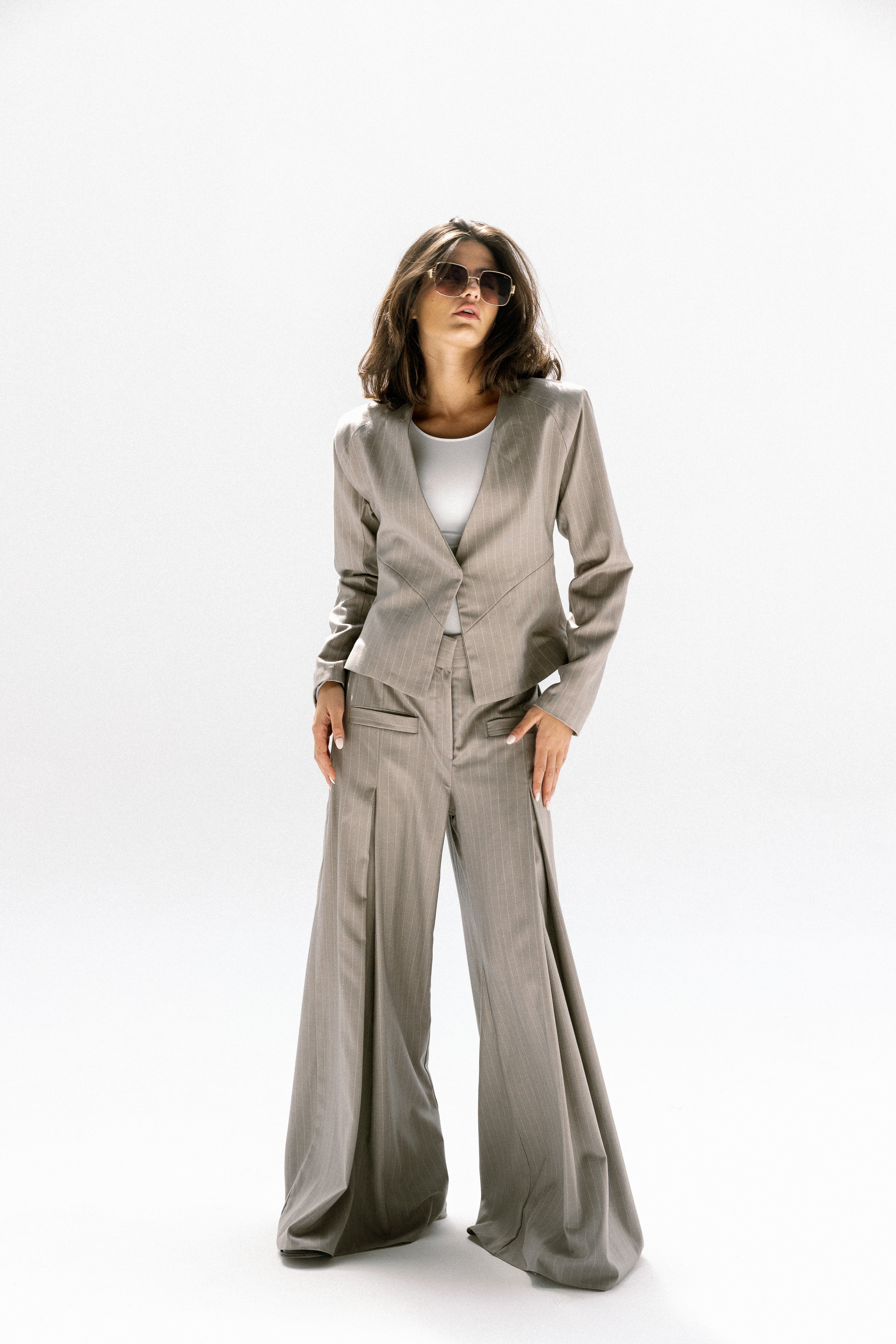 Contour blazer  Light Gray