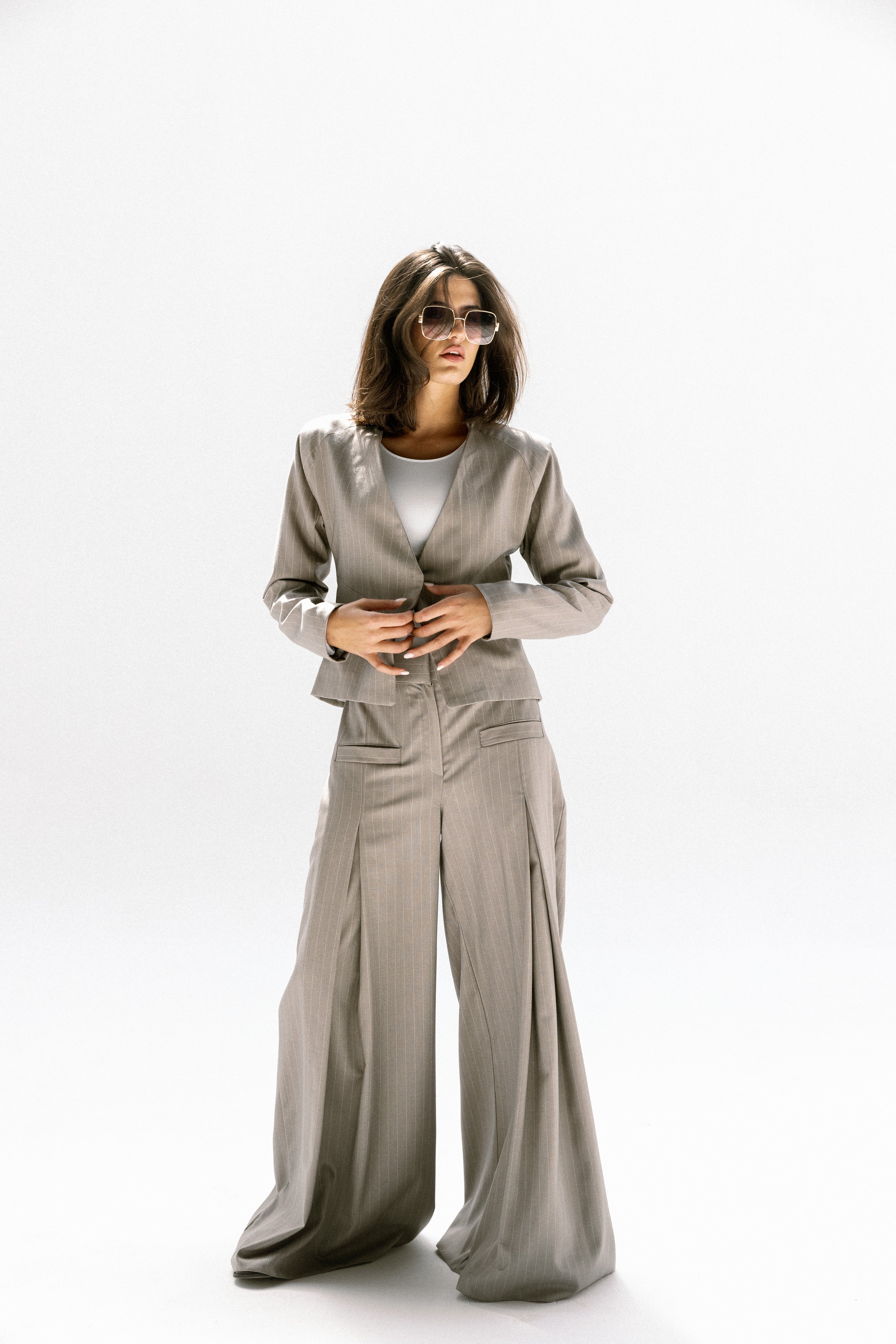 Contour blazer  Light Gray