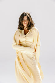 The solace cardigan  Yellow