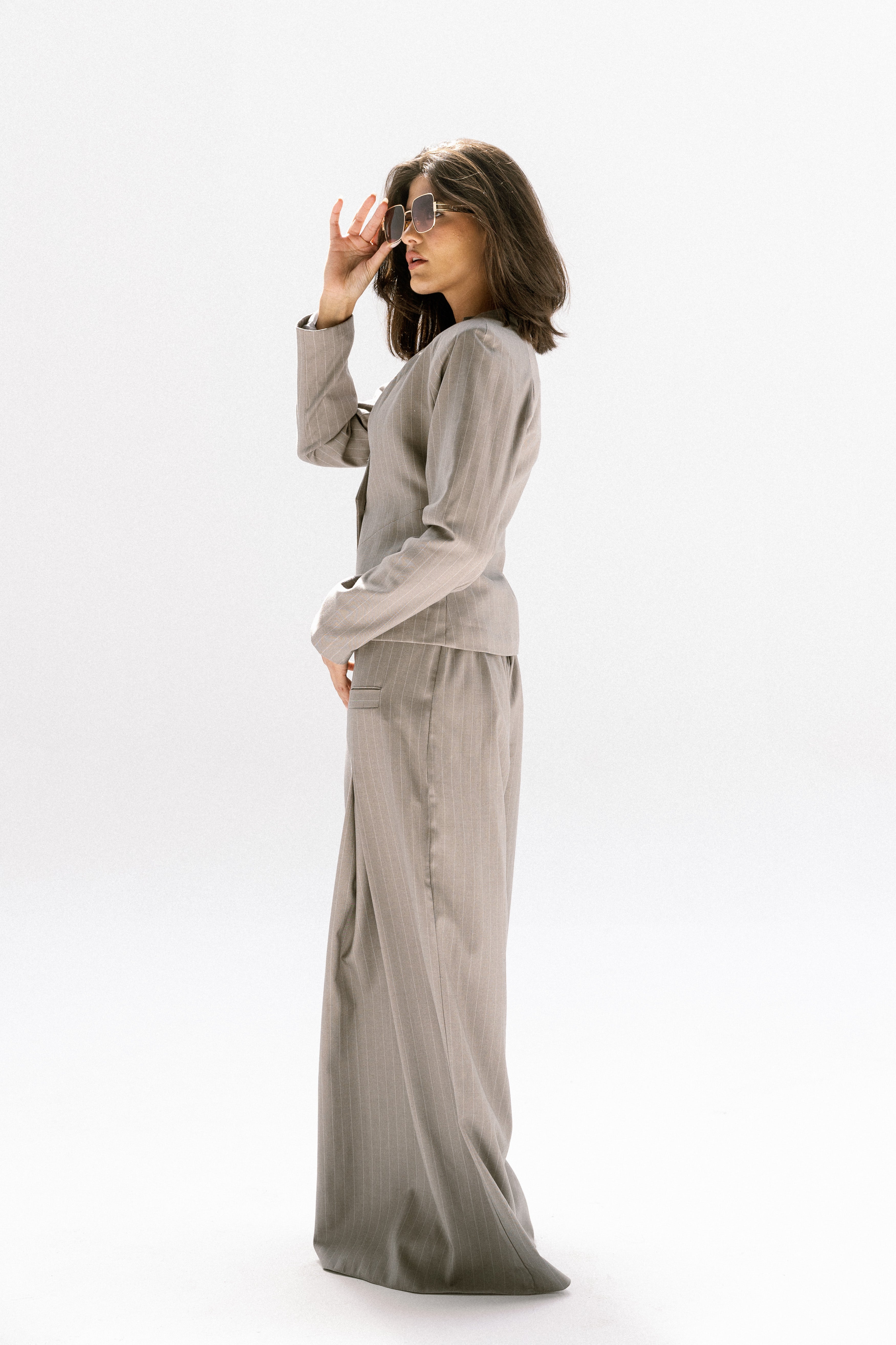 Contour blazer  Light Gray