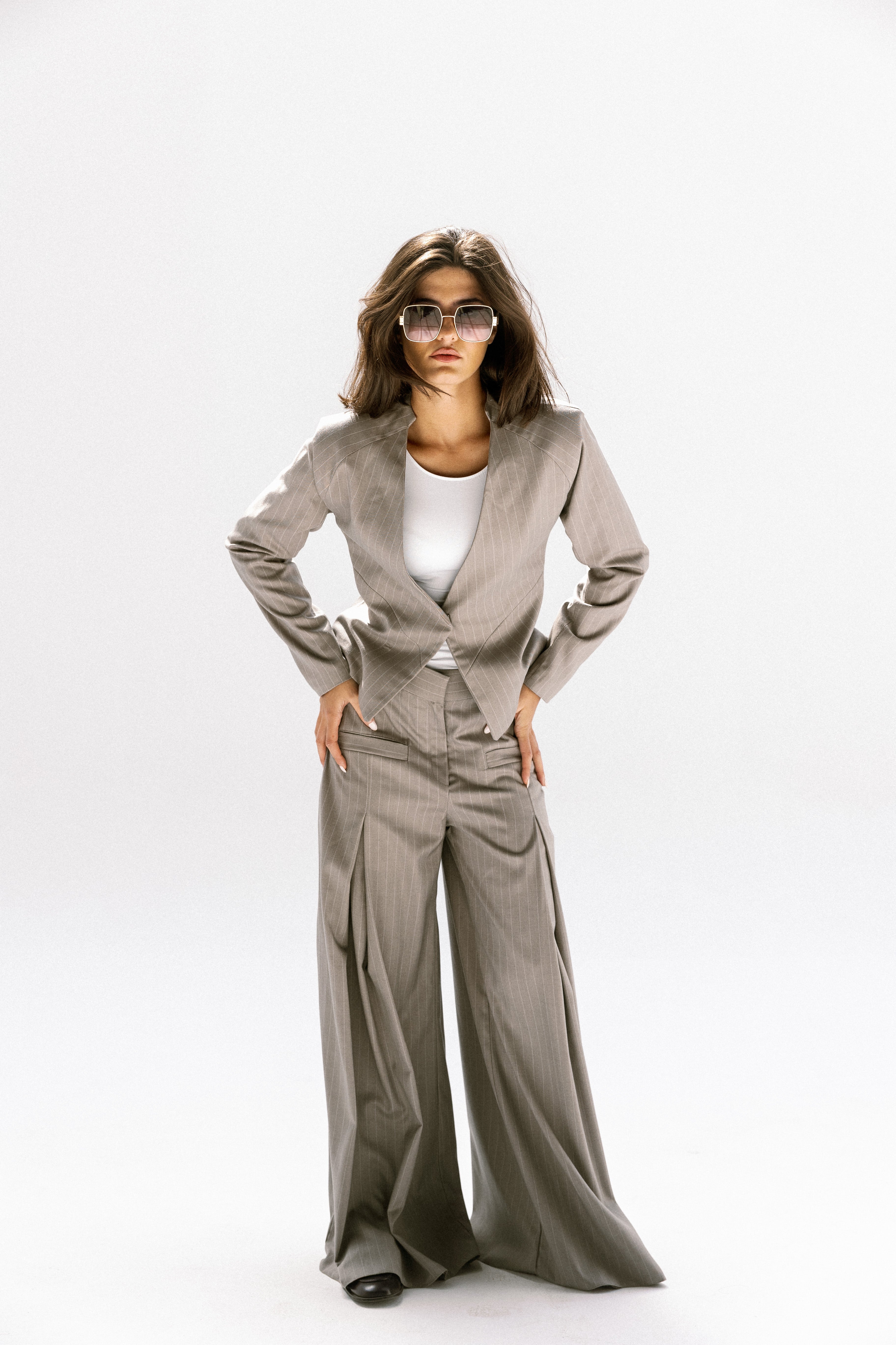 Contour blazer  Light Gray