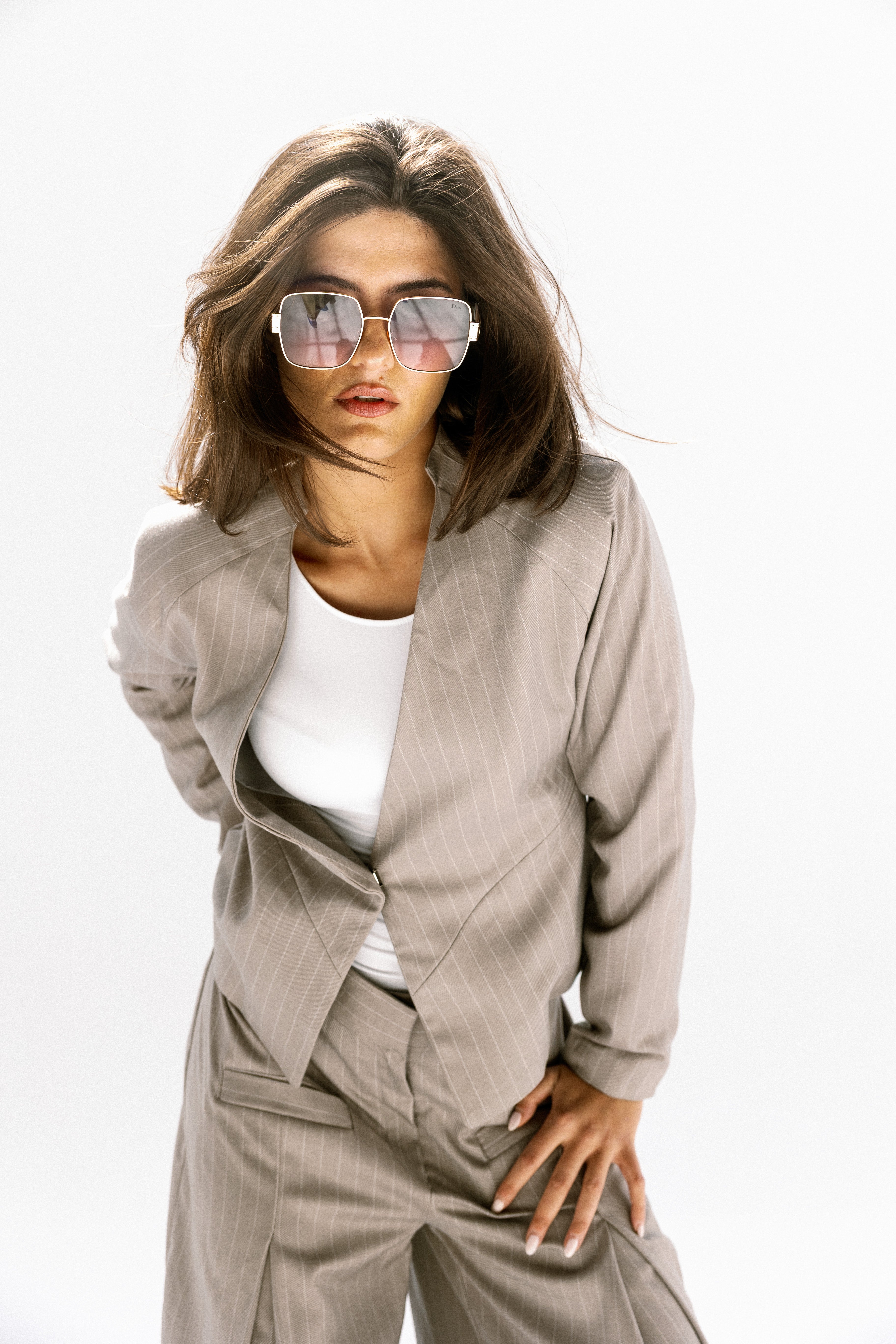 Contour blazer  Light Gray