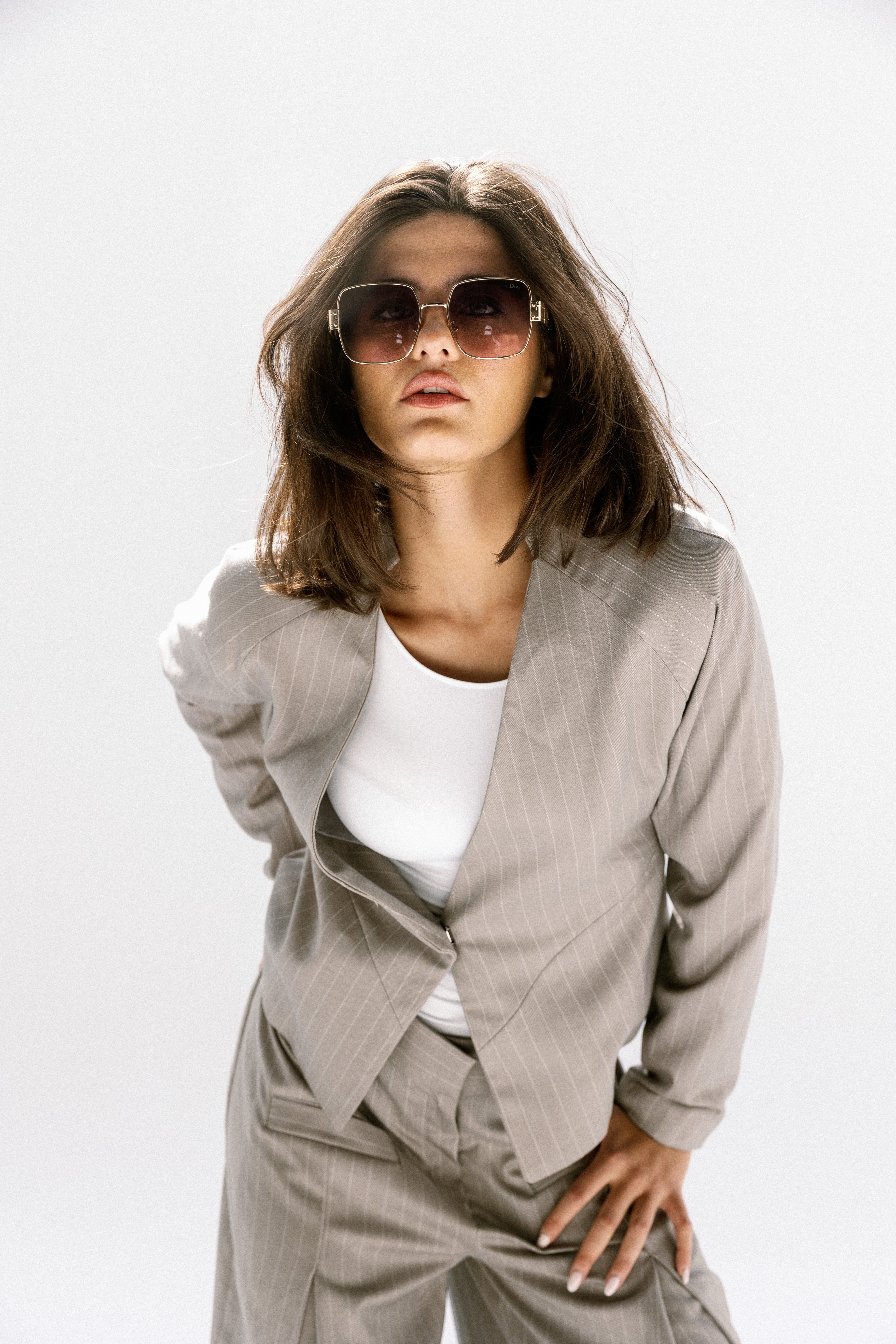 Contour blazer  Light Gray