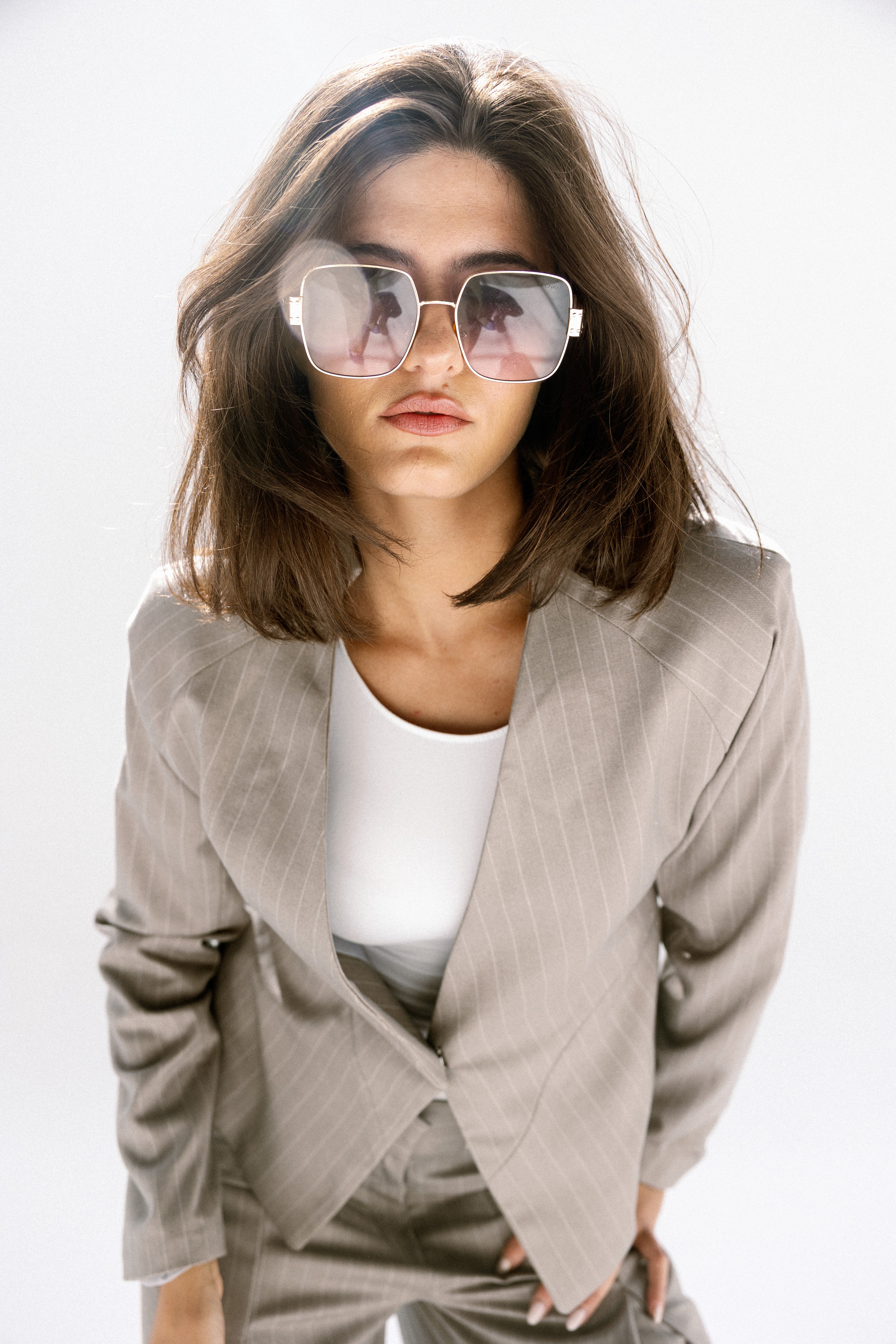 Contour blazer  Light Gray