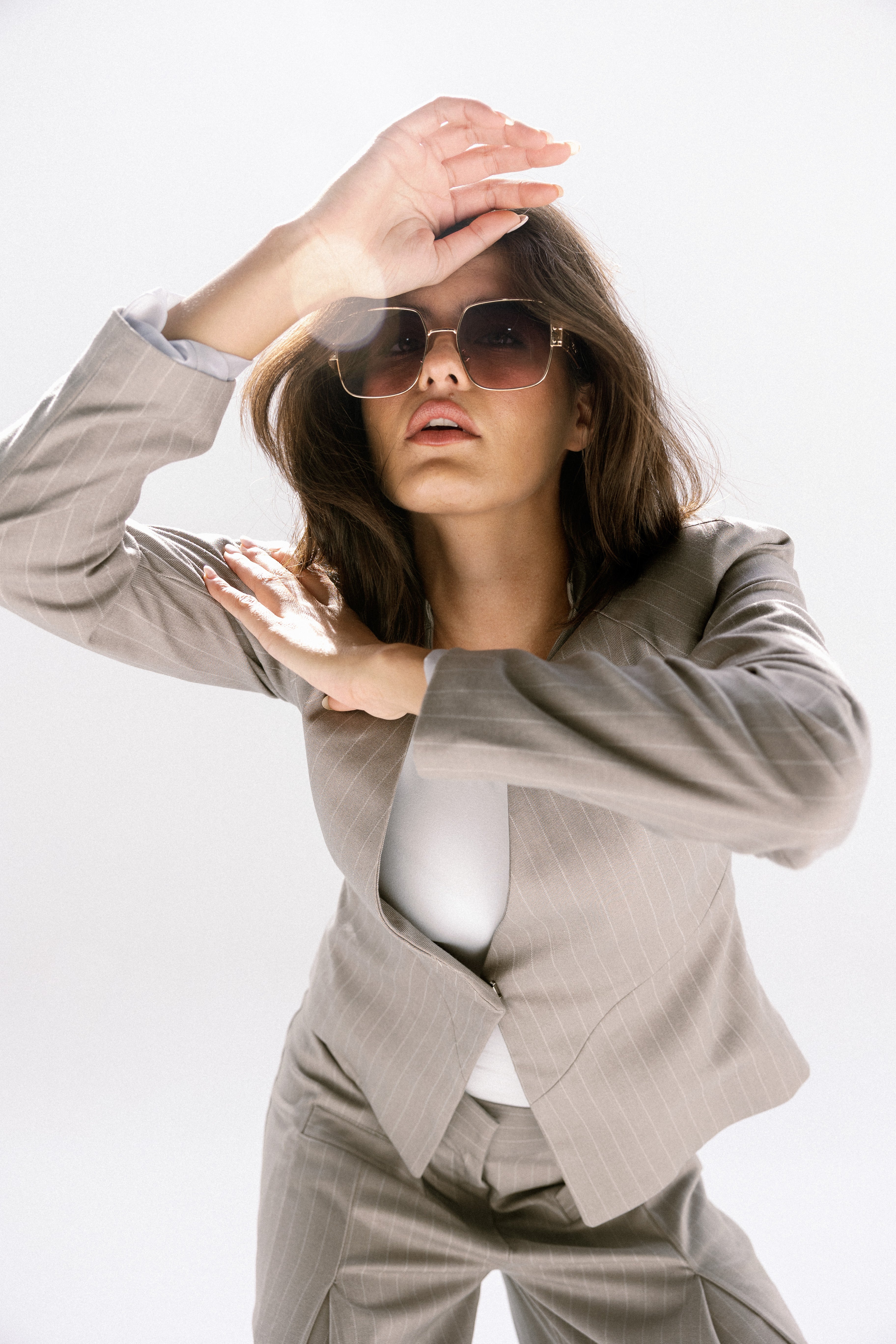 Contour blazer  Light Gray