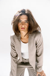 Contour blazer  Light Gray