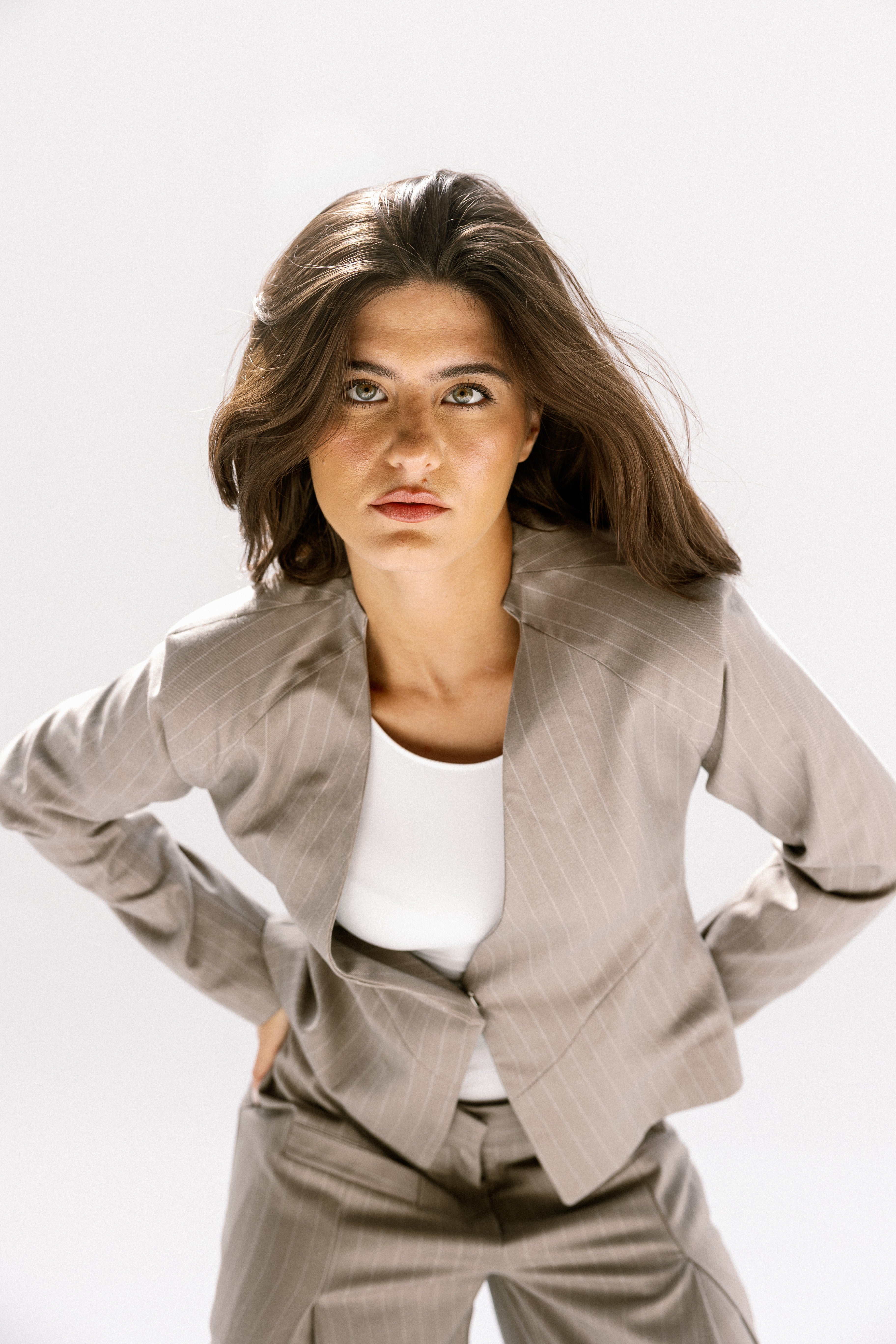 Contour blazer  Light Gray