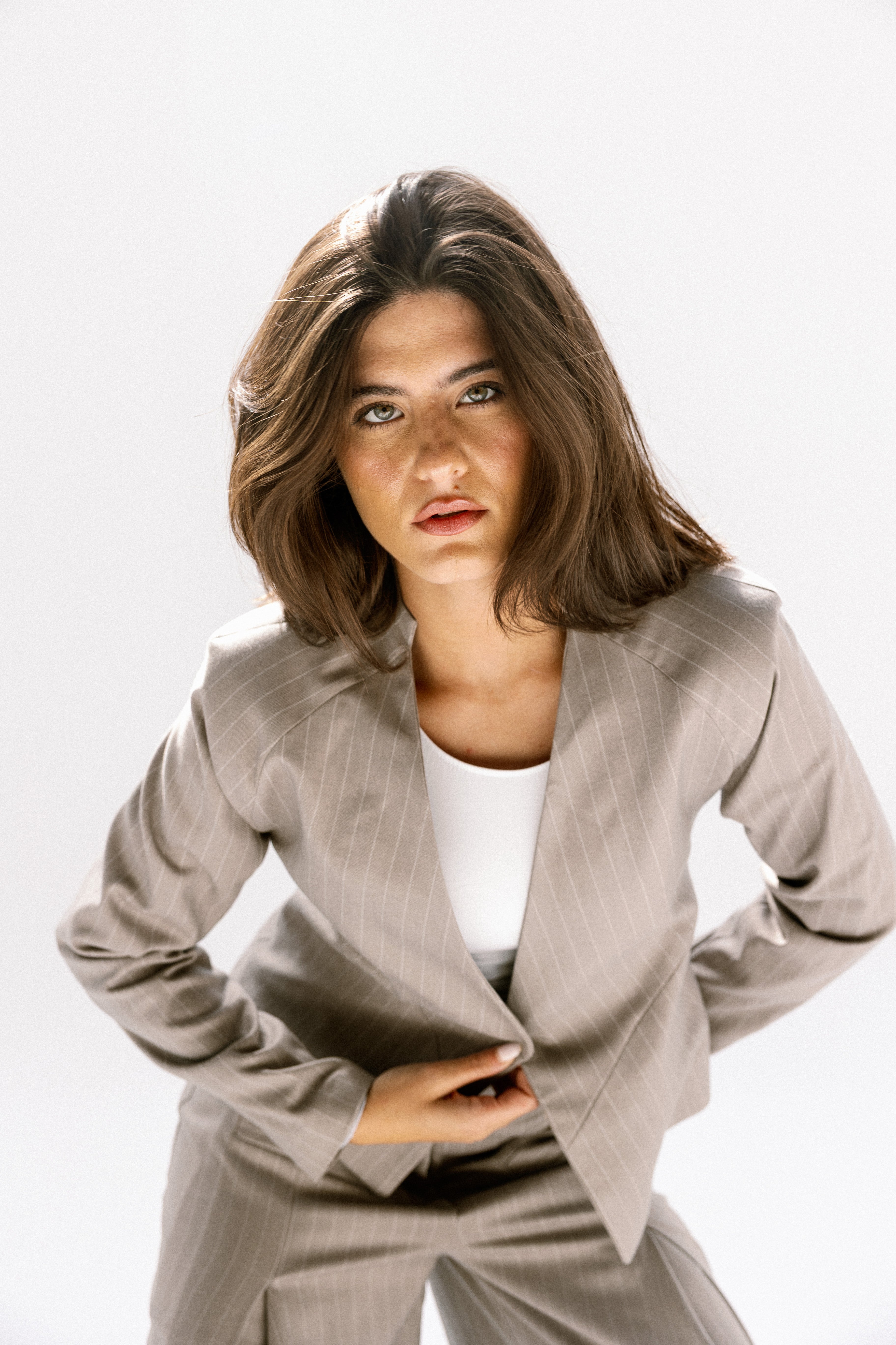 Contour blazer  Light Gray
