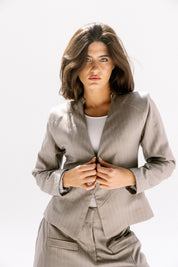 Contour blazer  Light Gray