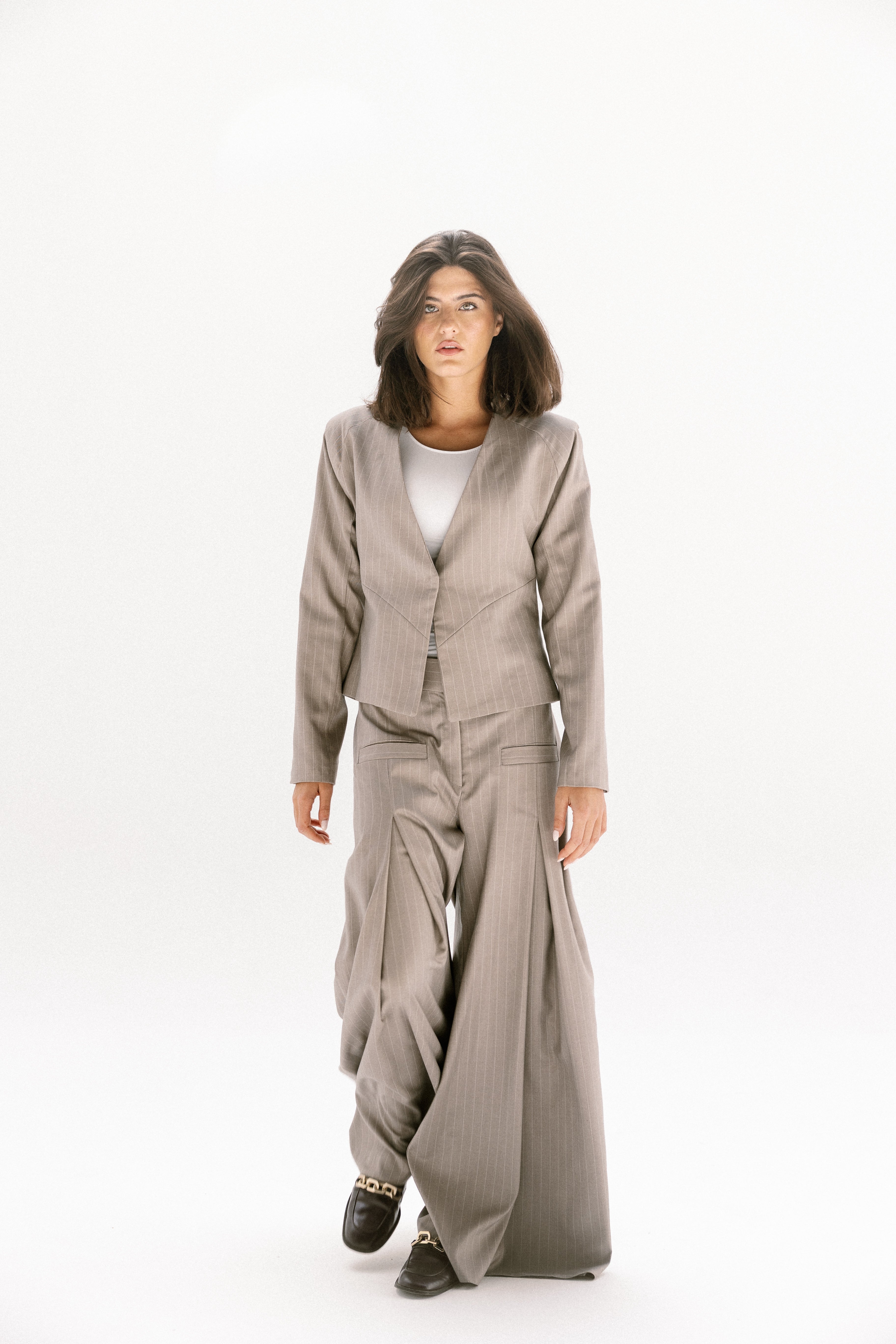 Contour blazer  Light Gray