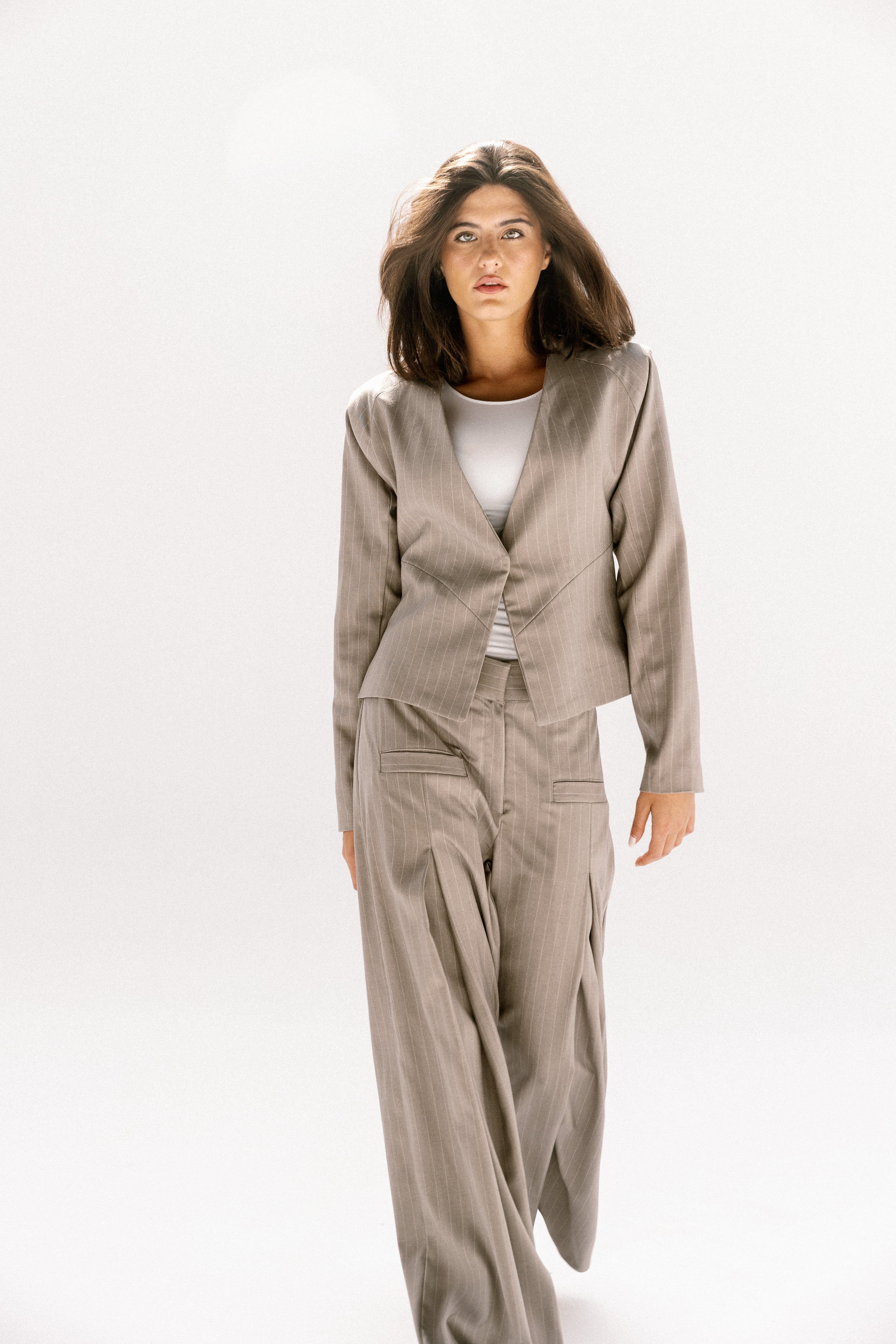 Contour blazer  Light Gray
