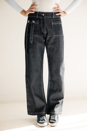 The Noir Stitch Jeans