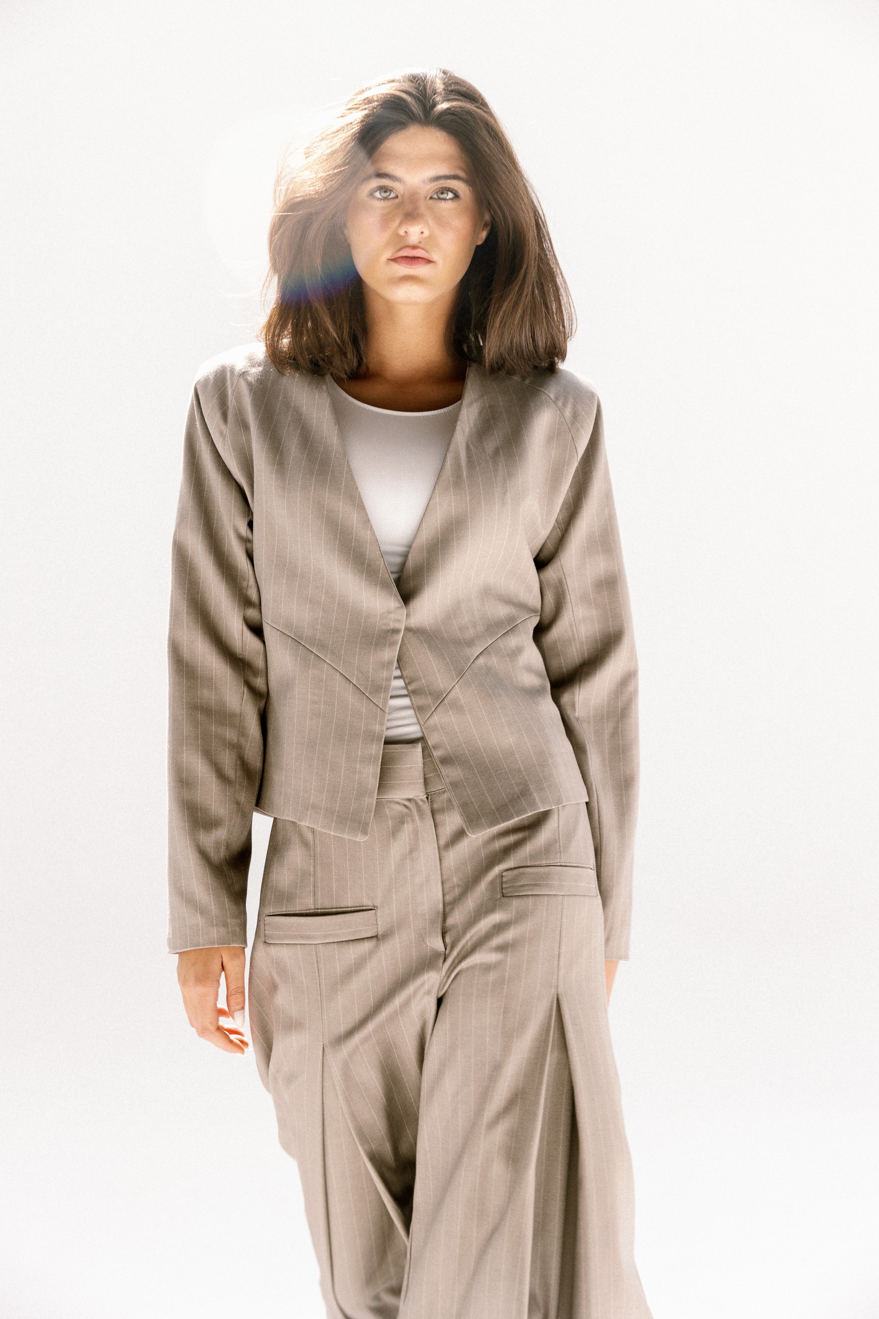 Contour blazer  Light Gray