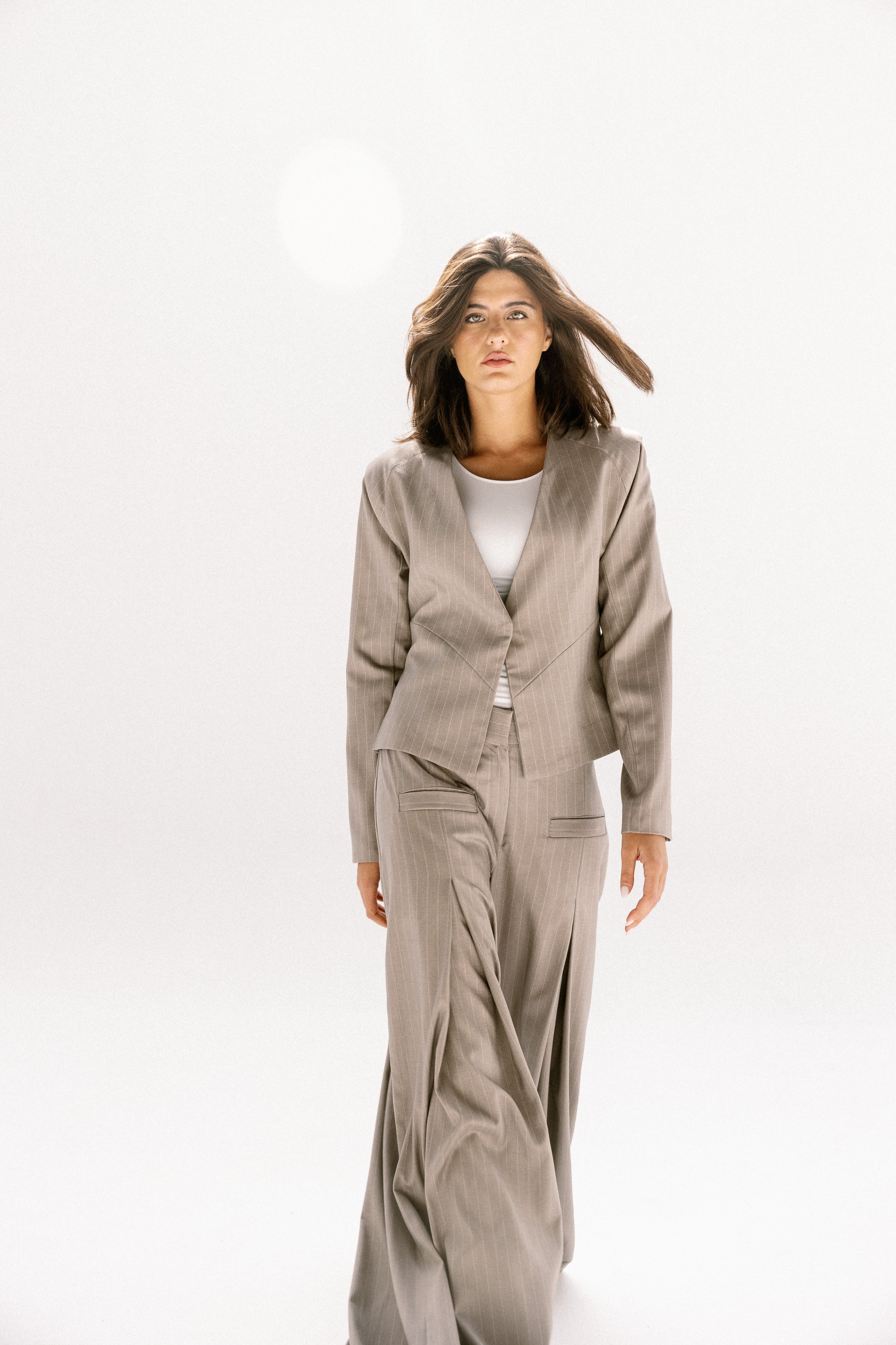 Contour blazer  Light Gray