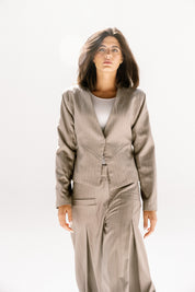 Contour blazer  Light Gray