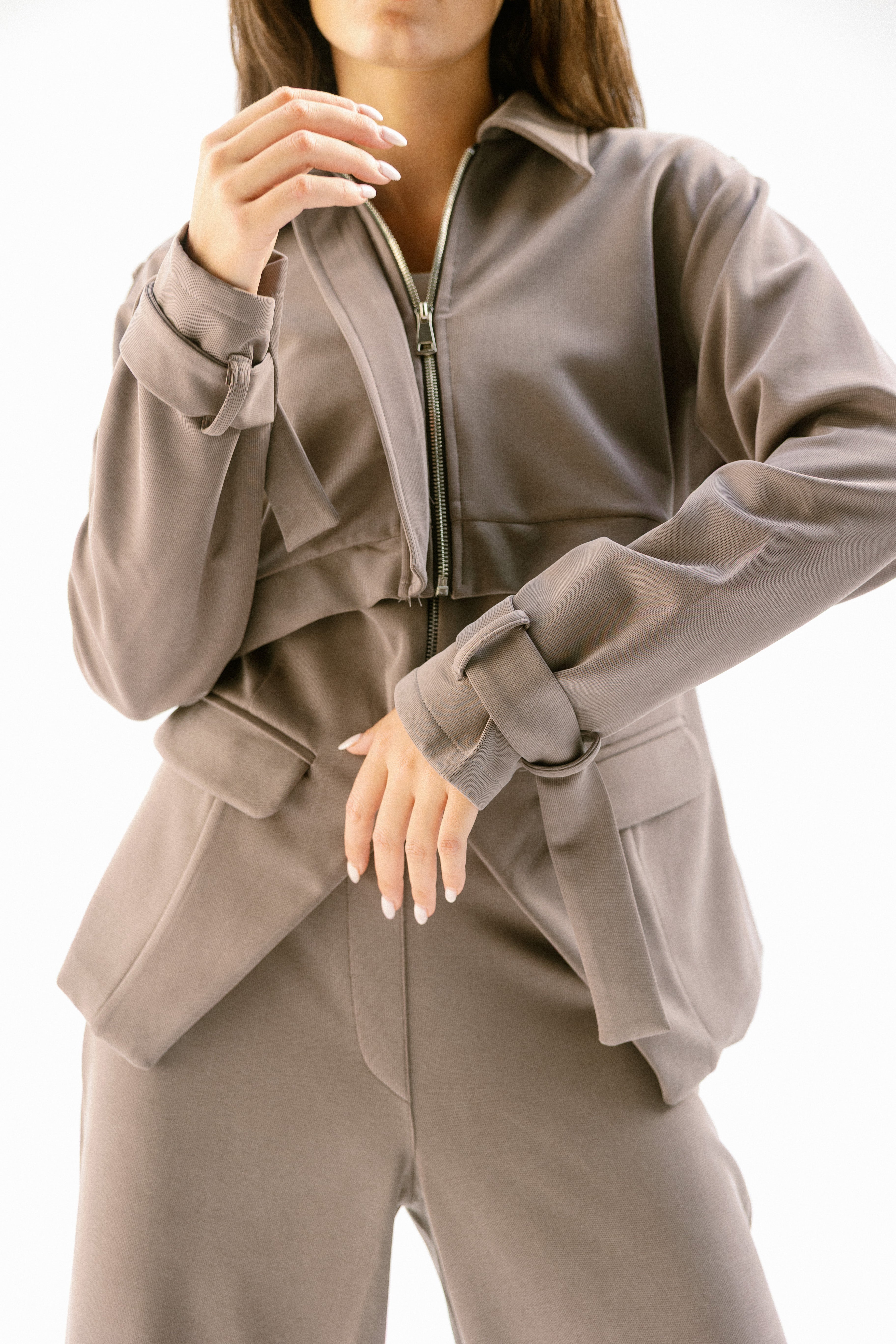 The base form jacket Café