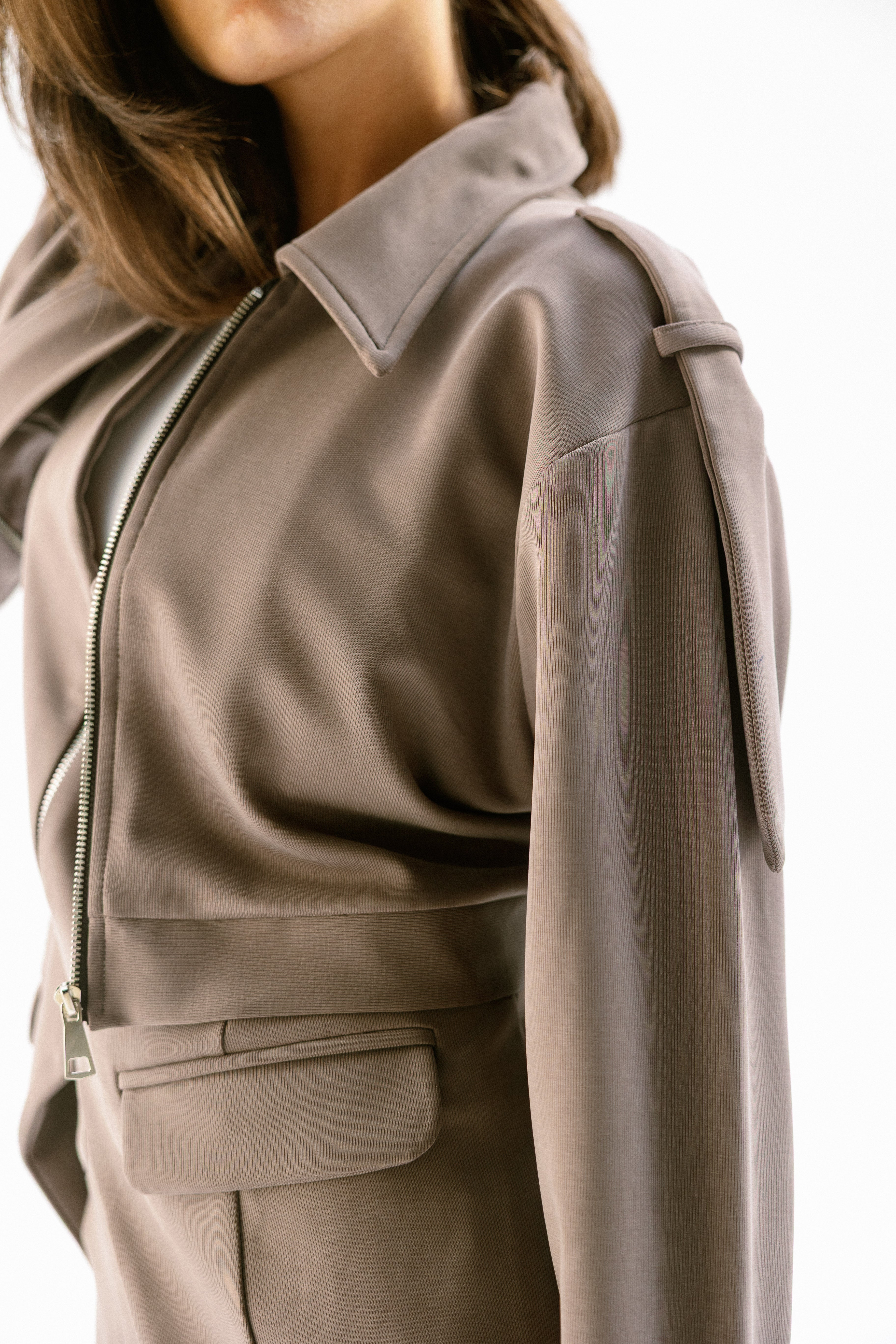 The base form jacket Café