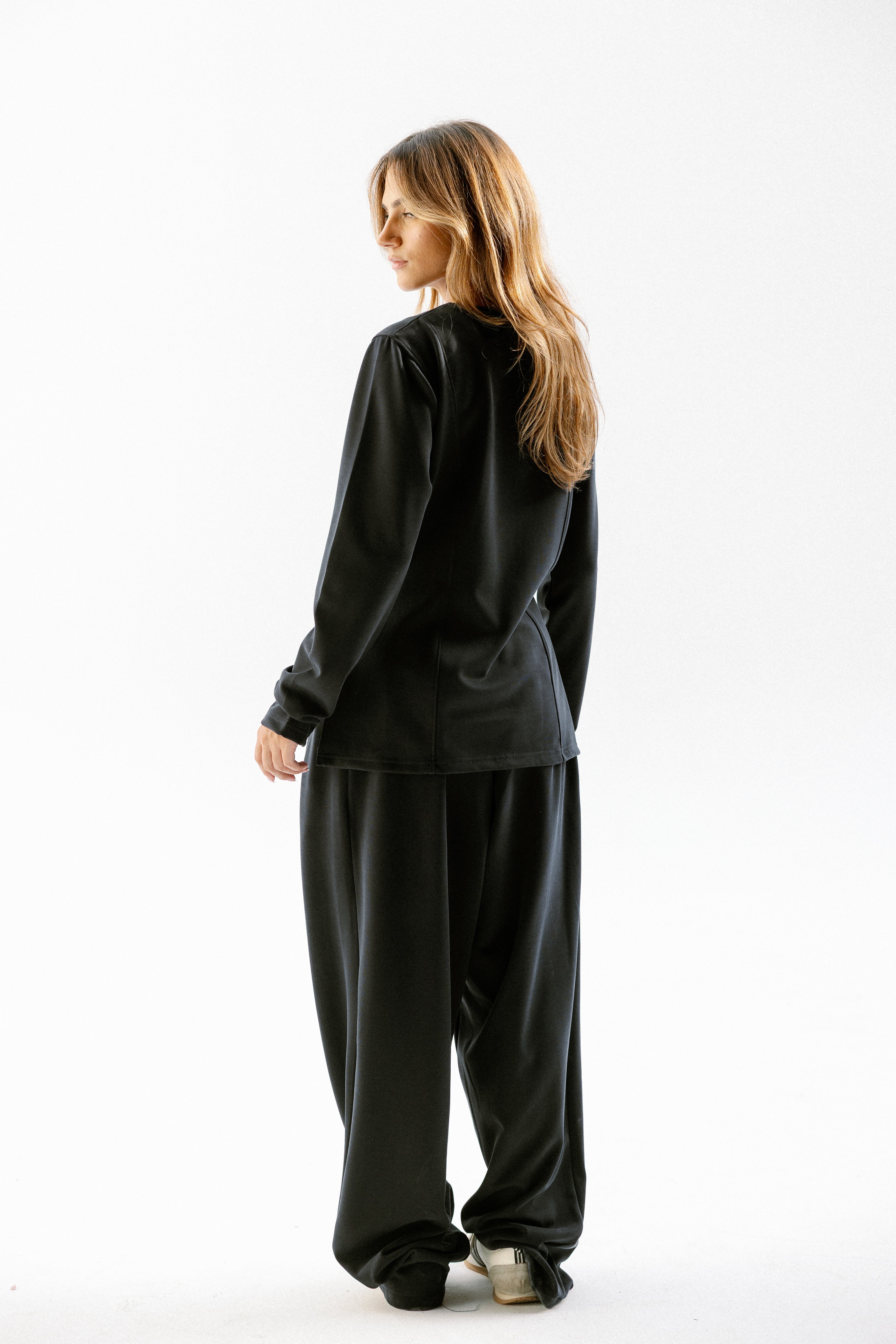 The sideline pants Black