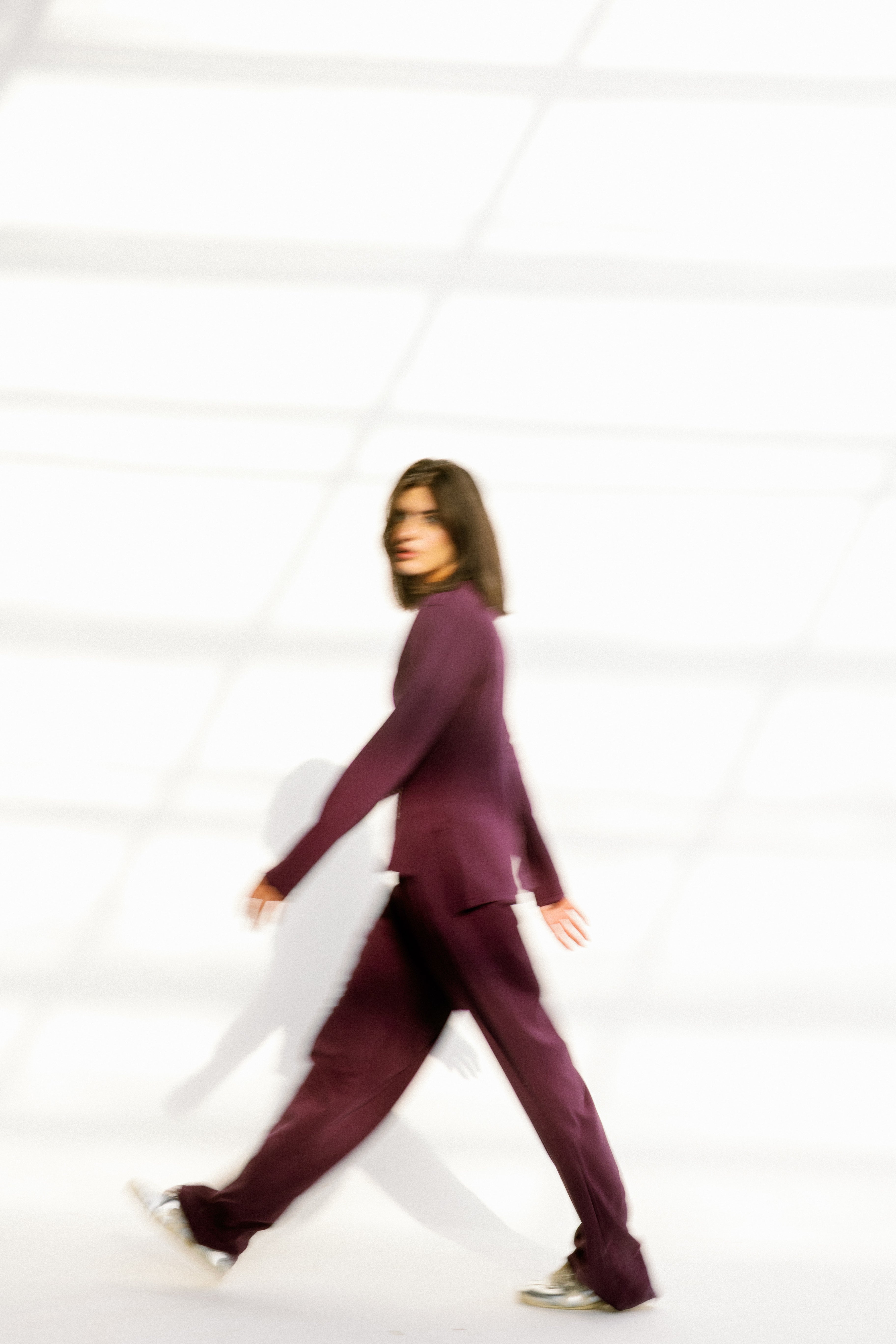 The sideline pants Purple