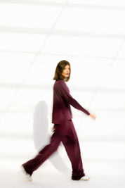 The sideline pants Purple
