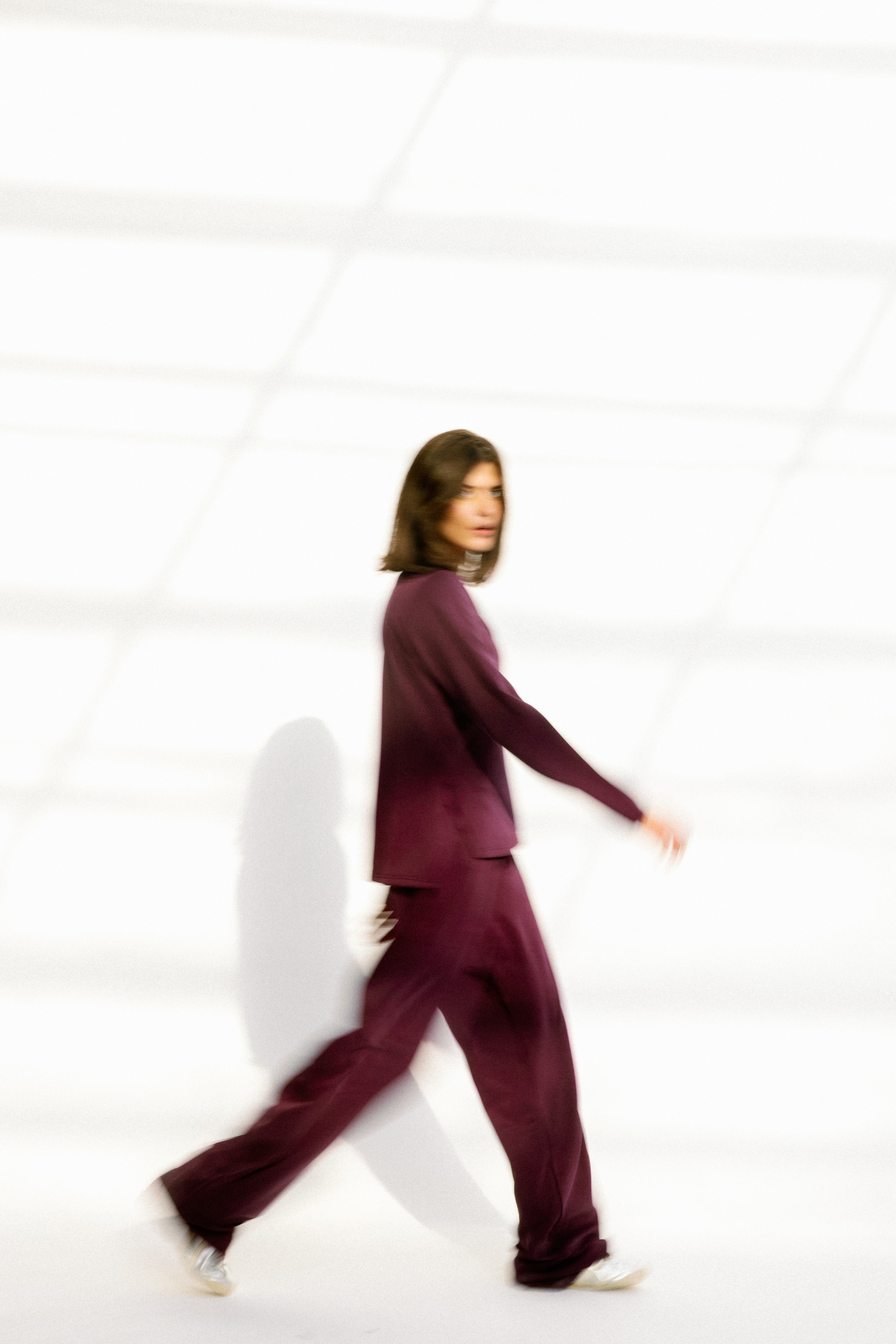 The sideline pants Purple