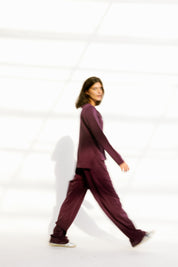 The sideline pants Purple