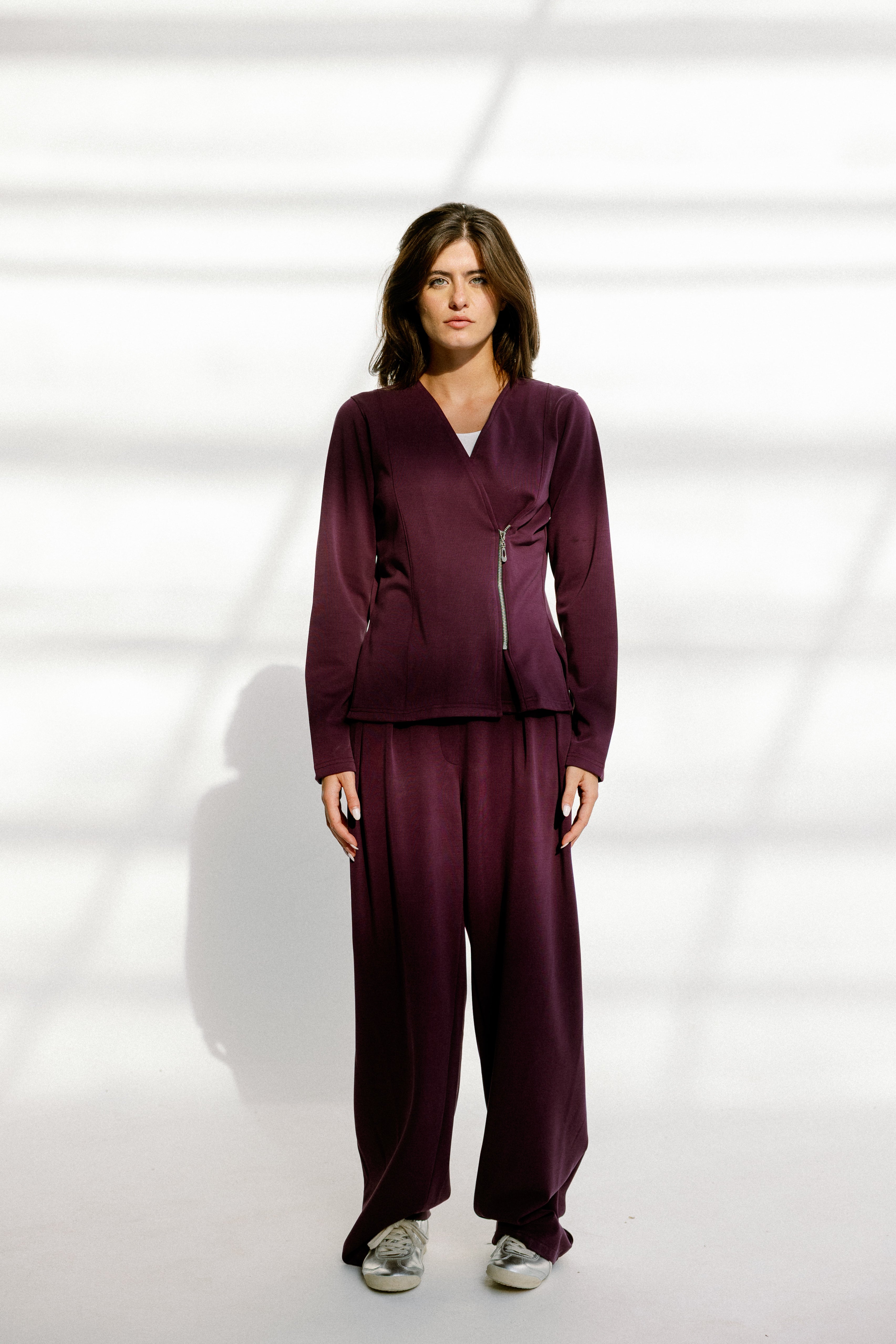 The sideline pants Purple